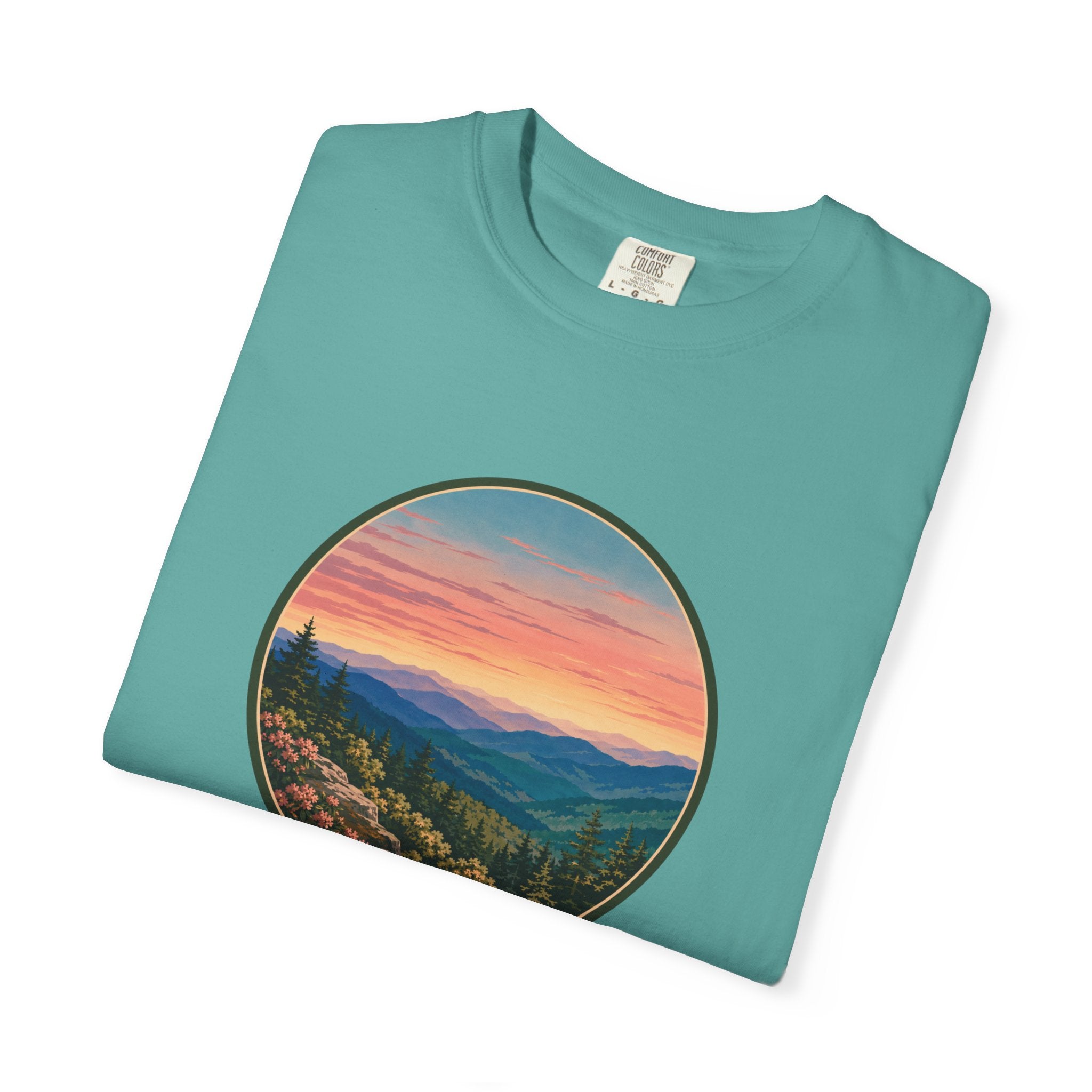 Sunset Mountain Landscape T-Shirt