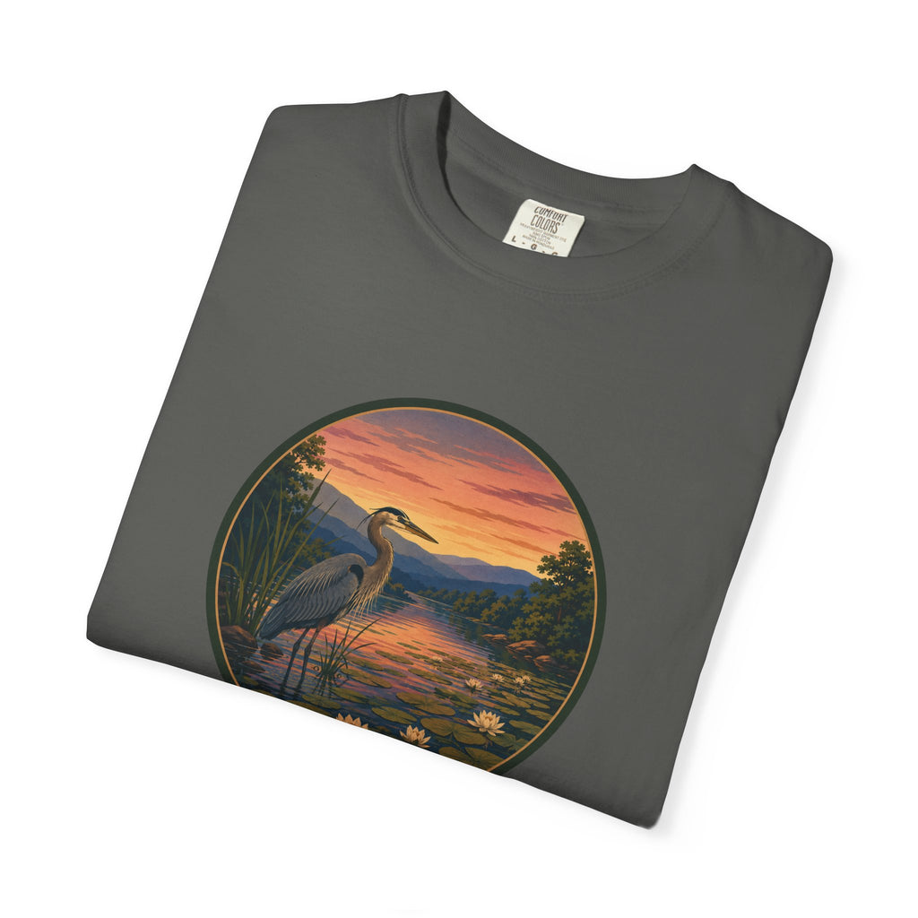 Heron Sunset T-Shirt