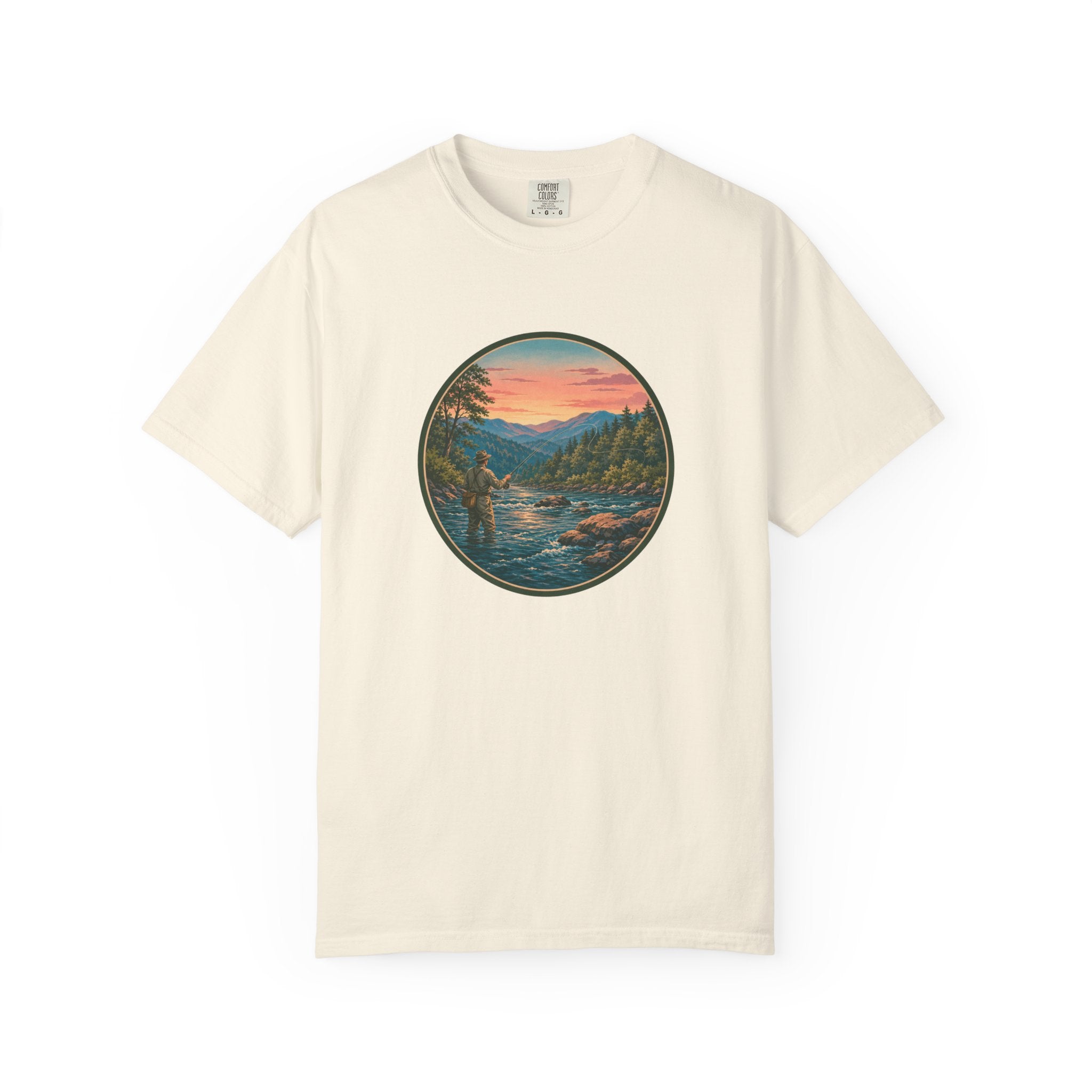 Sunset River Fly Fishing T-Shirt