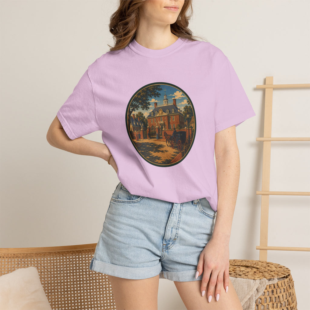 Historic Estate Circle T-Shirt — Colonial Landmark Tee