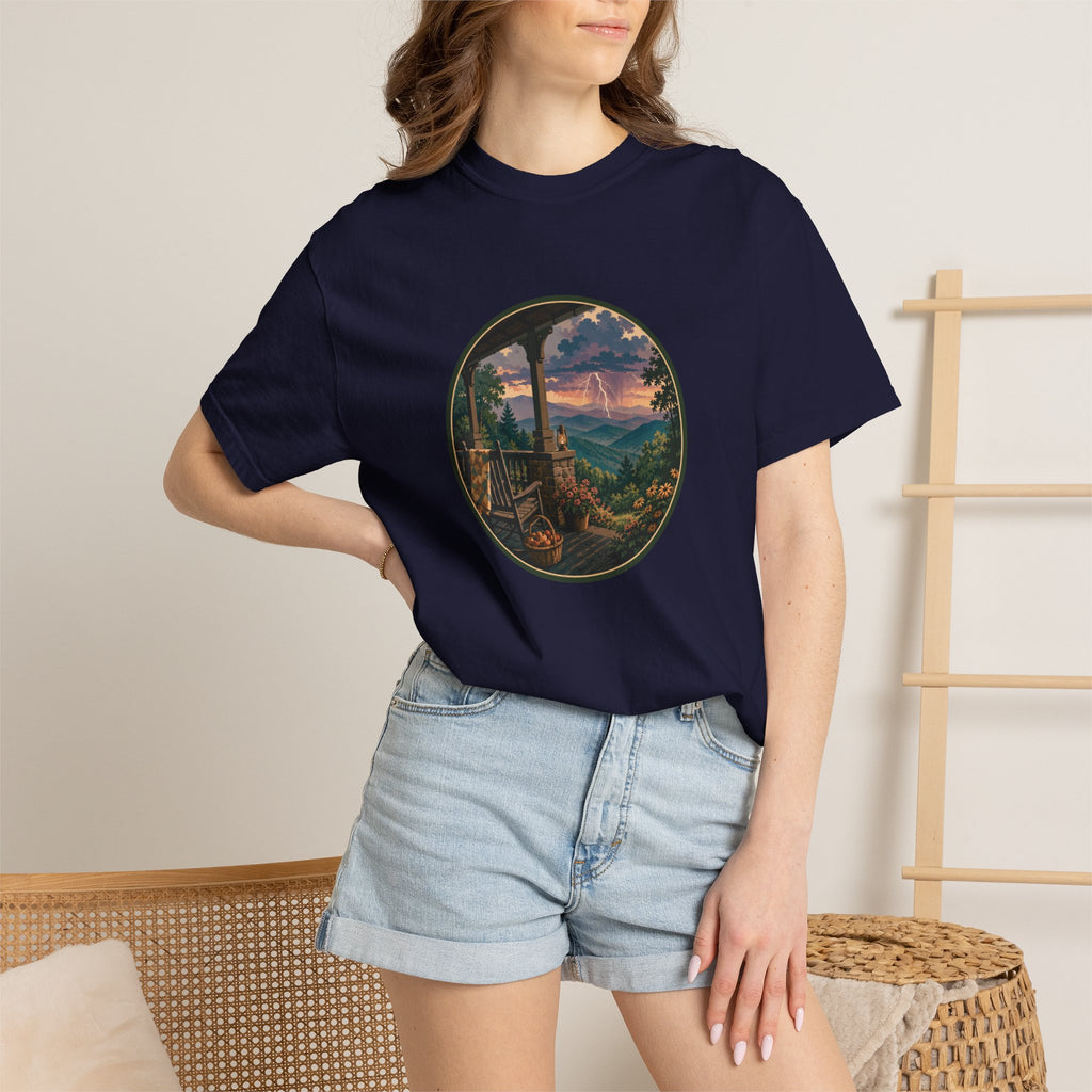 Scenic Mountain Storm T-Shirt