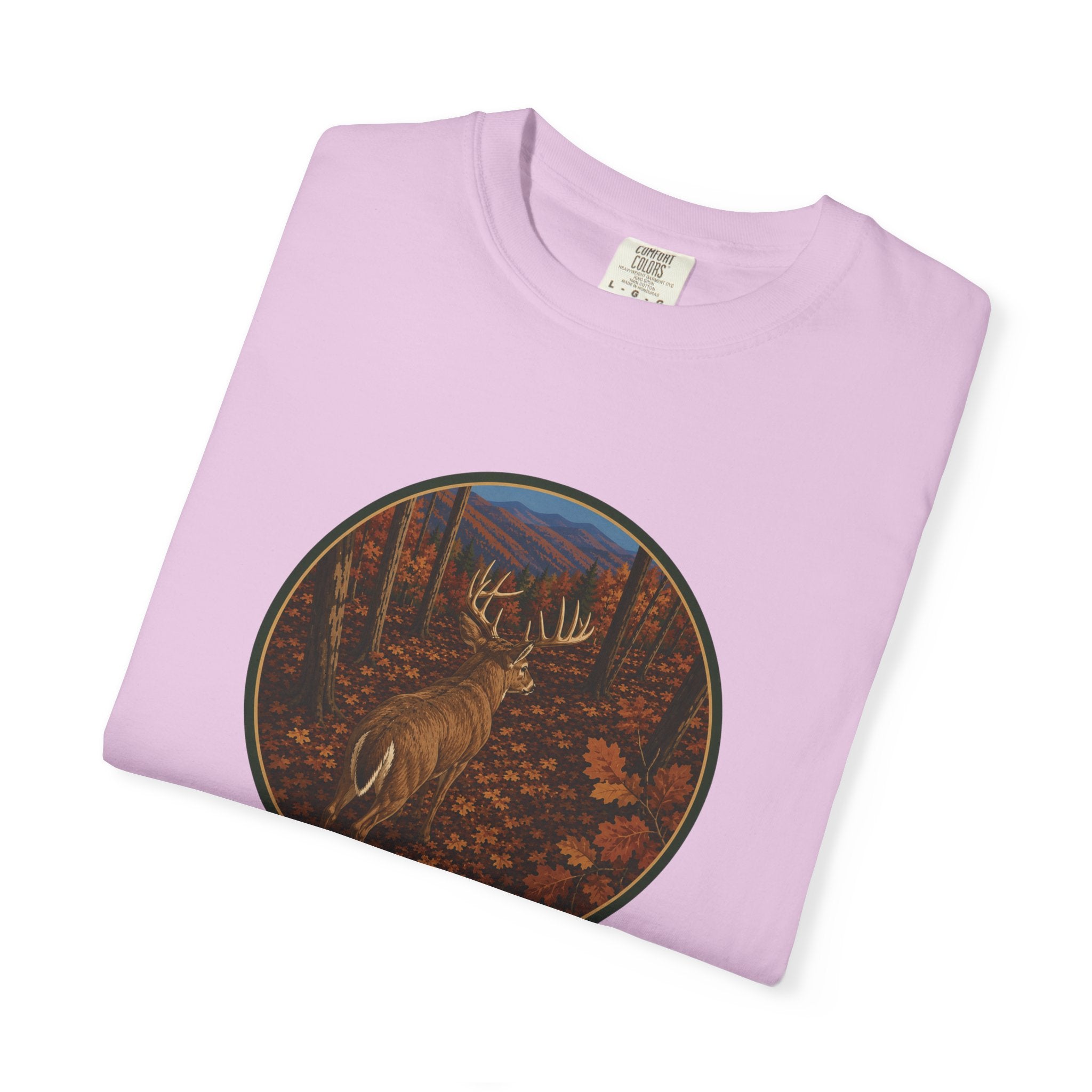 Trophy Whitetail Graphic T-Shirt — Buck in Rut Nature Tee