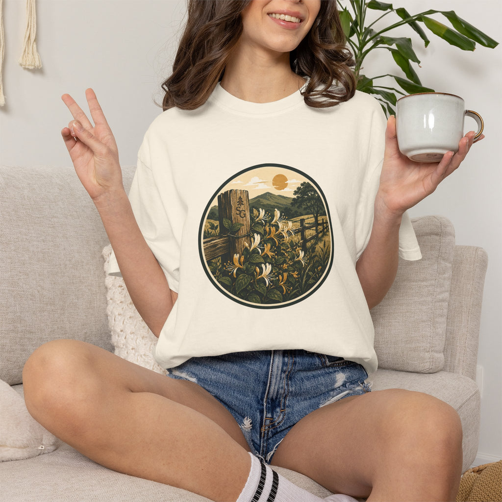 Vintage Country Garden T-Shirt
