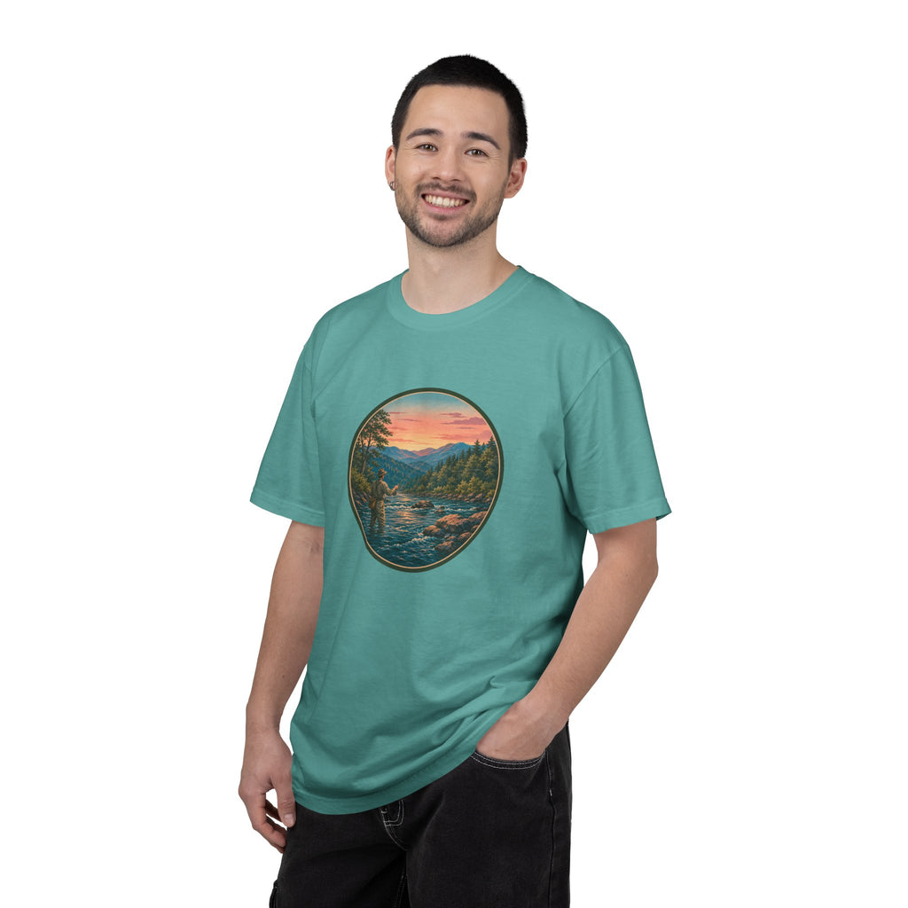Sunset River Fly Fishing T-Shirt