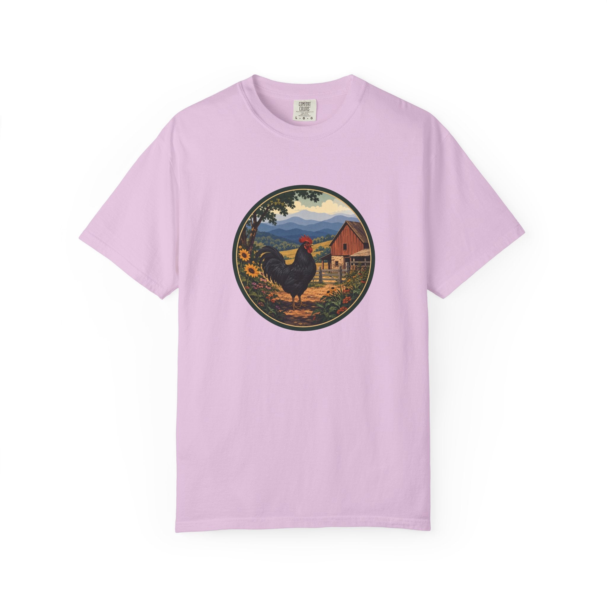 Rooster Farm Circle T-Shirt