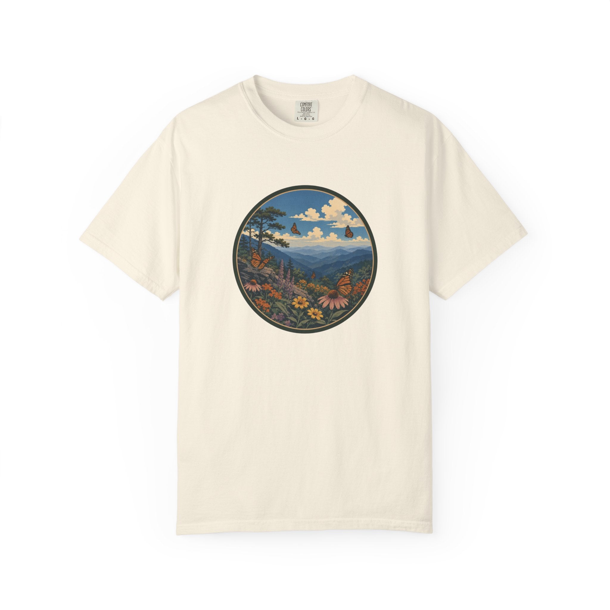 Scenic Butterfly Mountain T-Shirt