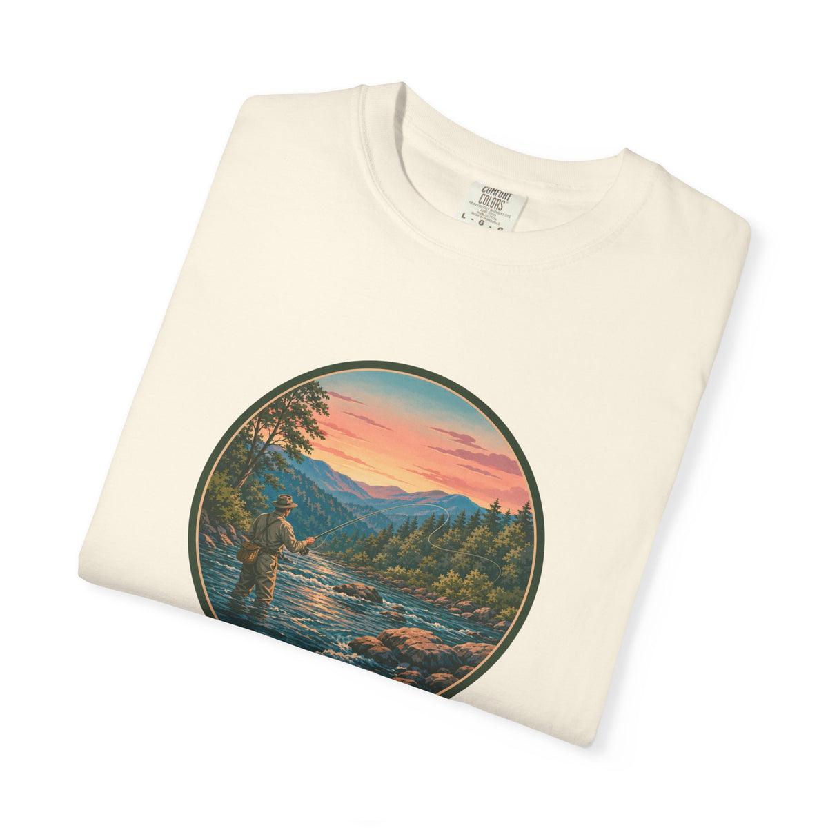 Sunset River Fly Fishing T-Shirt