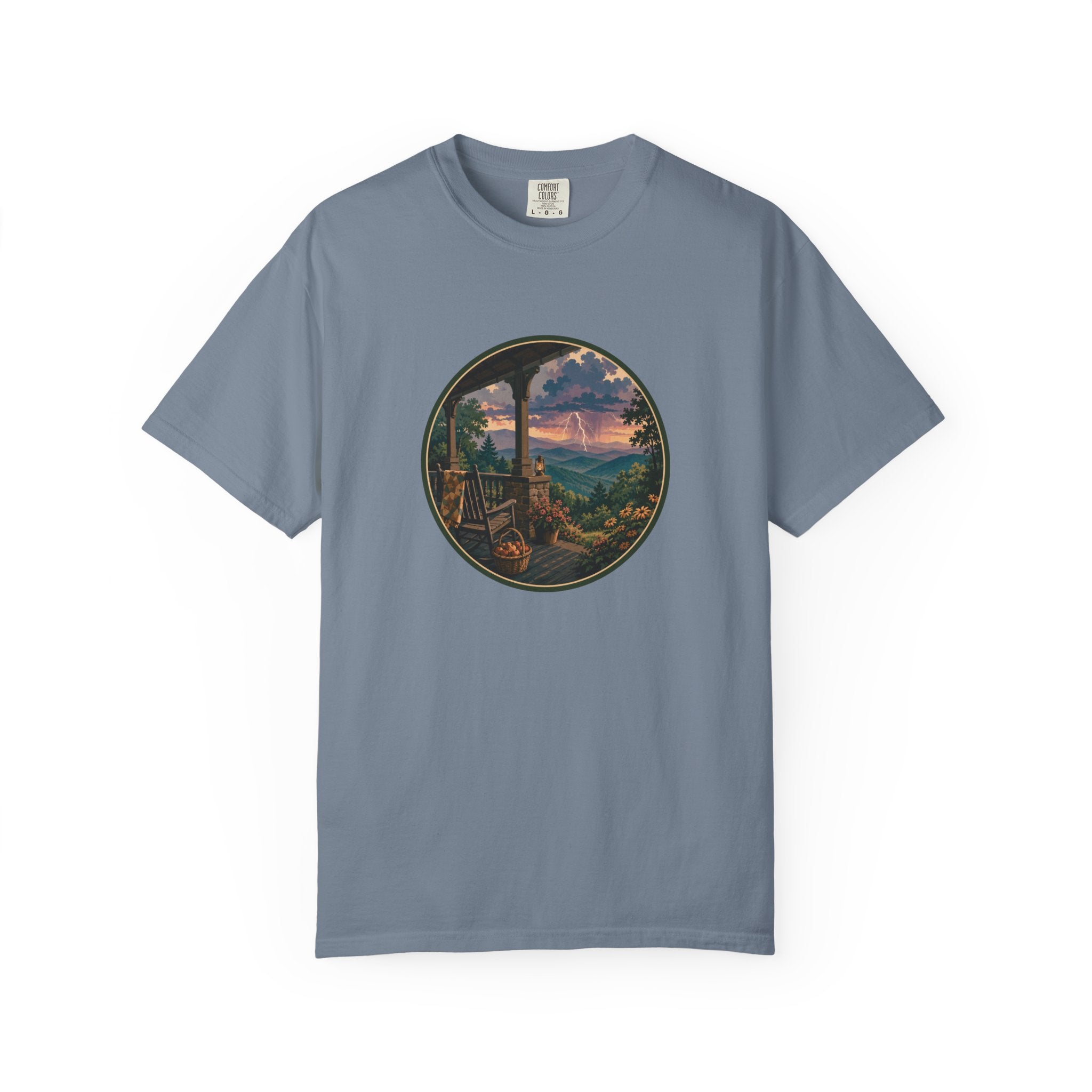 Scenic Mountain Storm T-Shirt