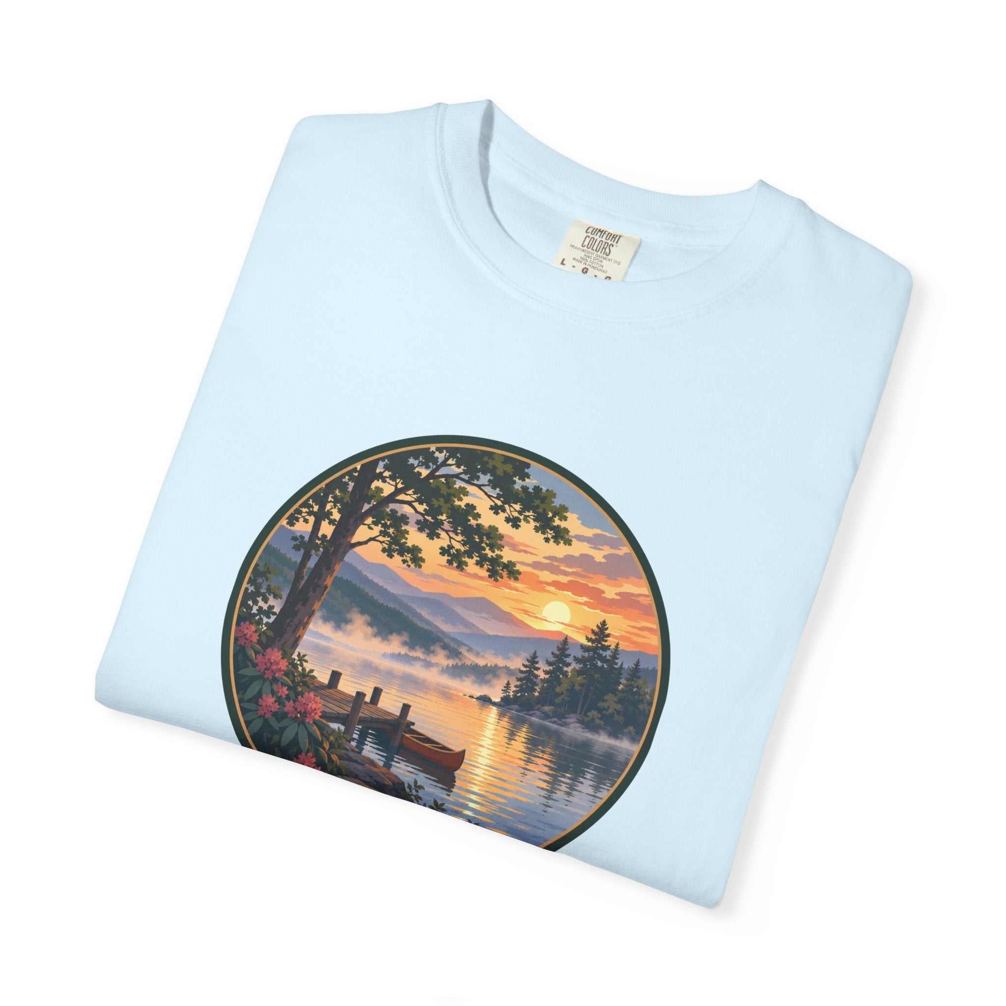 Scenic Lake Sunrise T-Shirt