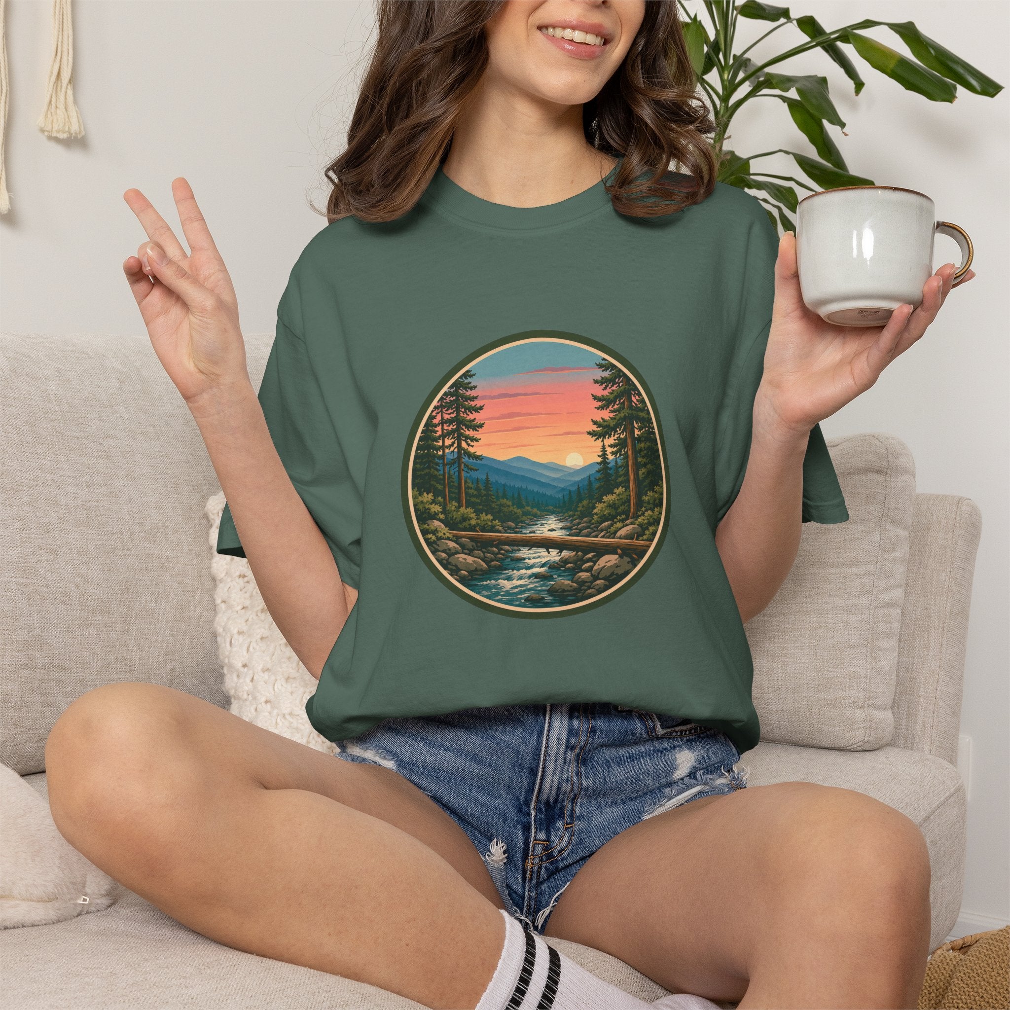Sunset Mountain Creek T-Shirt