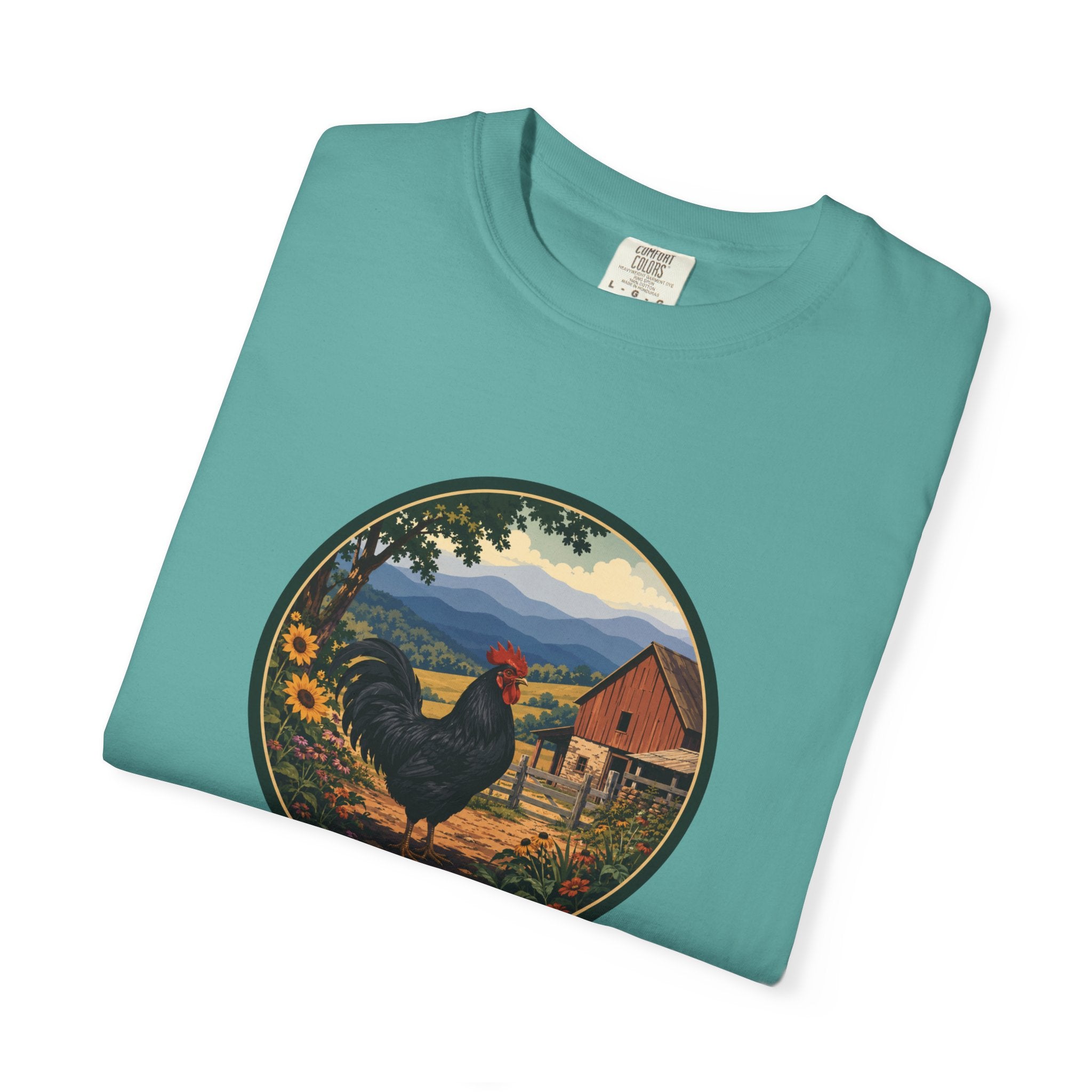Rooster Farm Circle T-Shirt