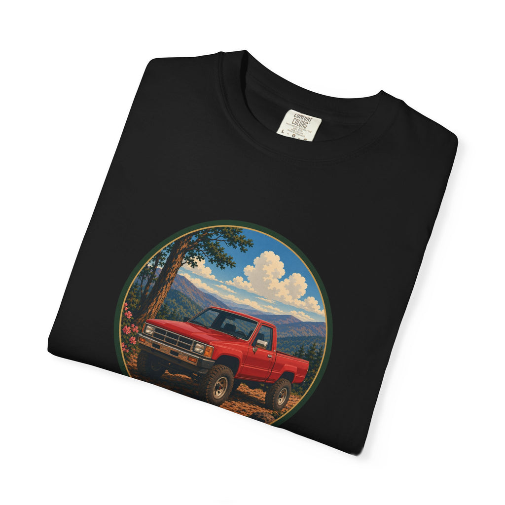 Adventure Truck T-Shirt — Vintage Red 4x4 Off-Road Graphic Tee