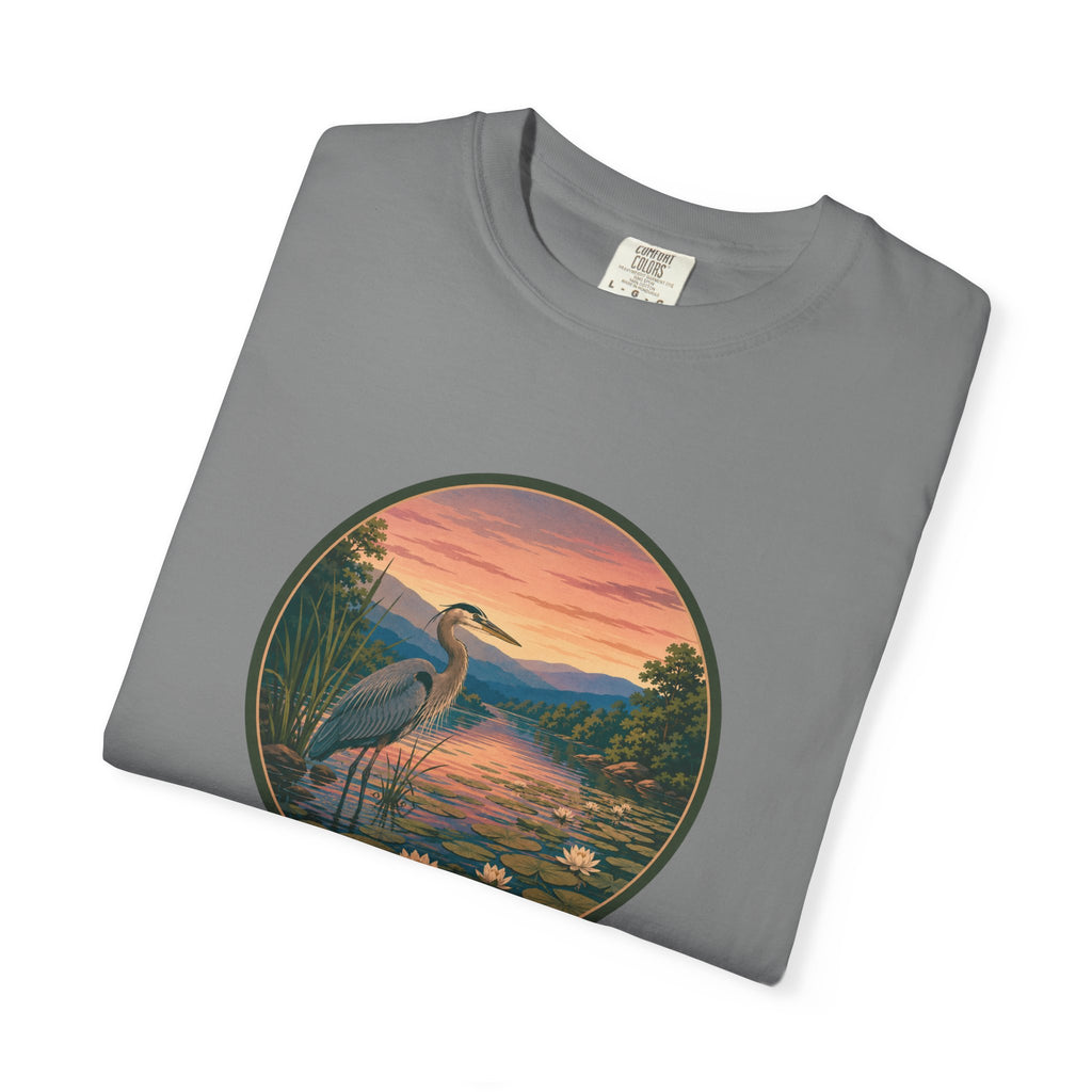 Heron Sunset T-Shirt