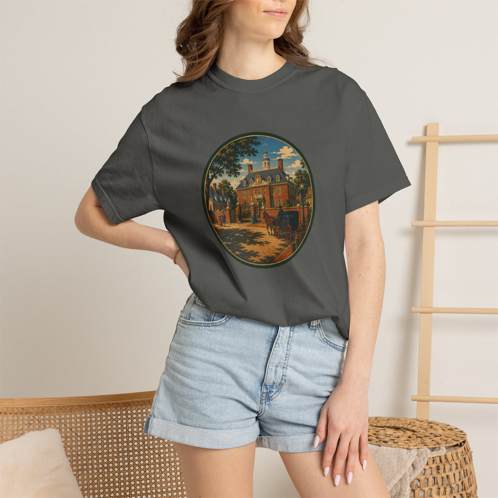 Historic Estate Circle T-Shirt — Colonial Landmark Tee
