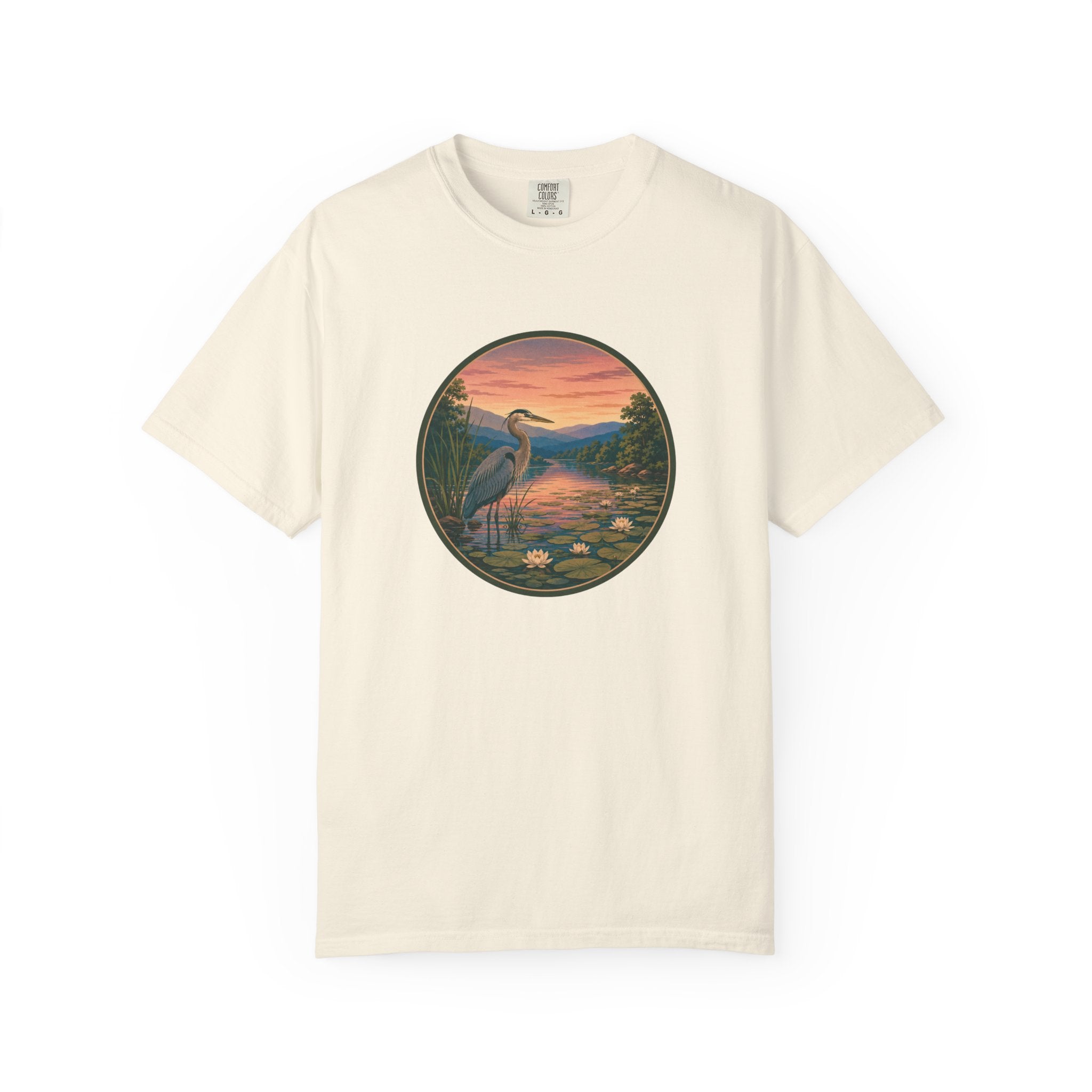 Heron Sunset T-Shirt