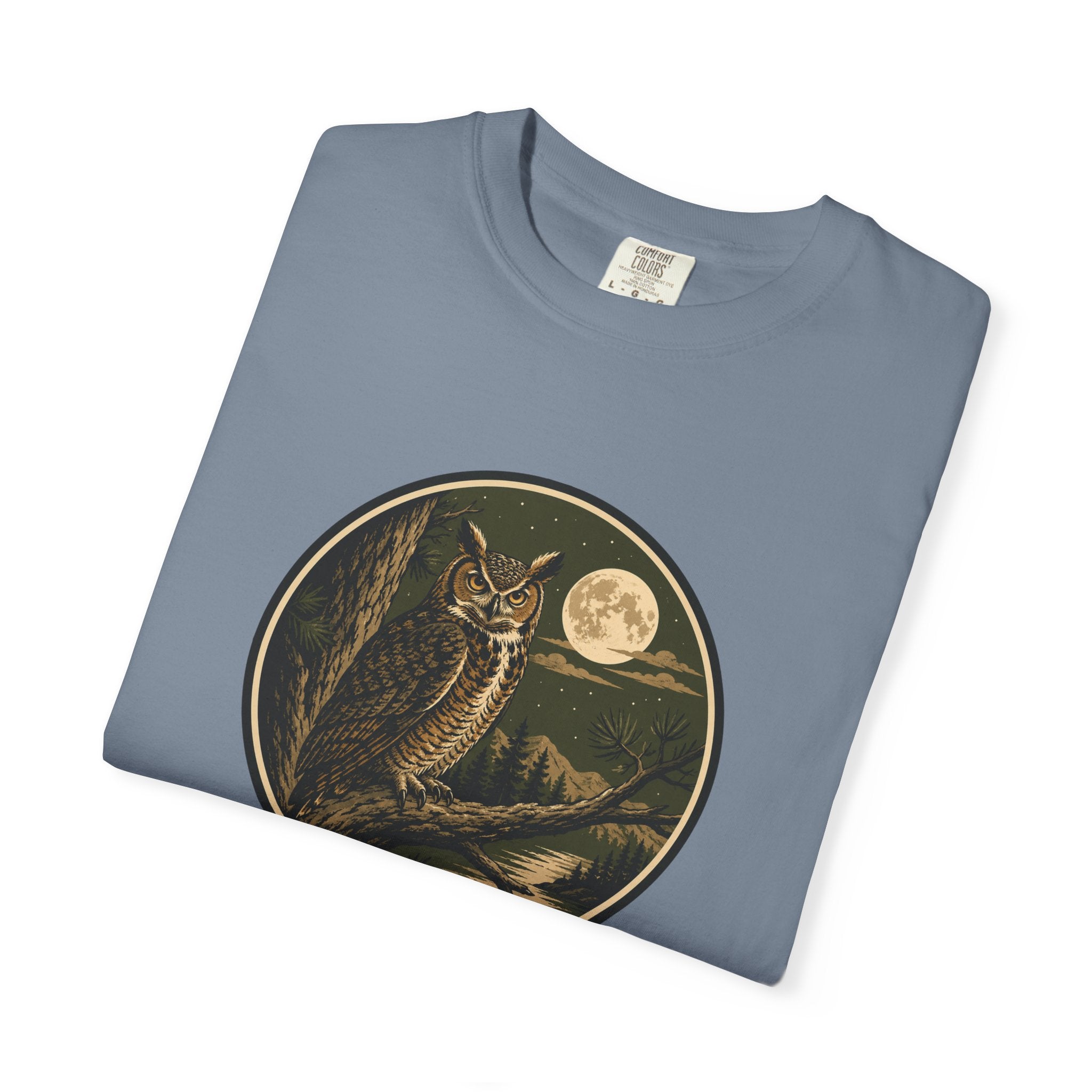 Owl Moon Nightscape T-Shirt