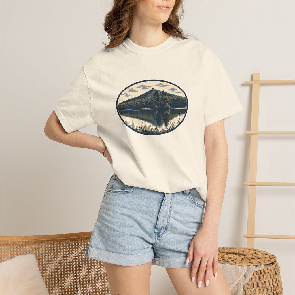 Sharp Top Mountain Reflection T-Shirt