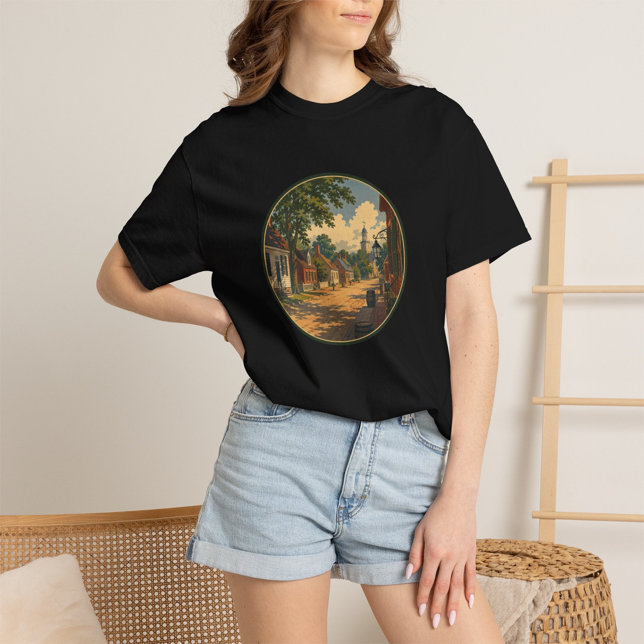 Colonial Street Scene T-Shirt