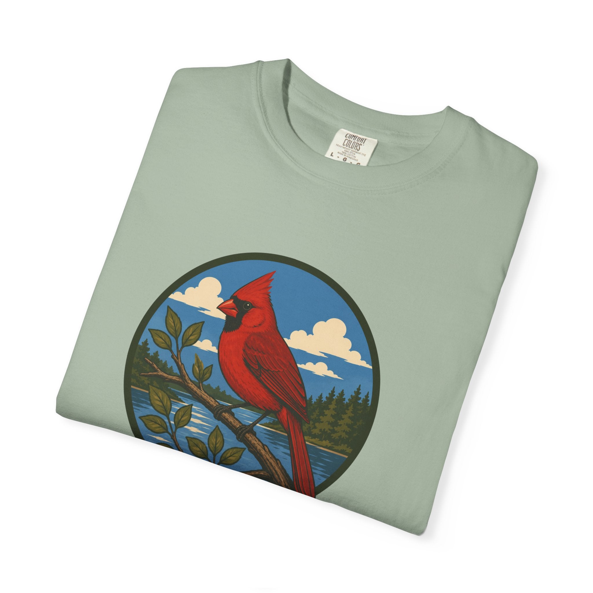 Cardinal Nature T-Shirt — Red Cardinal Bird Graphic Tee