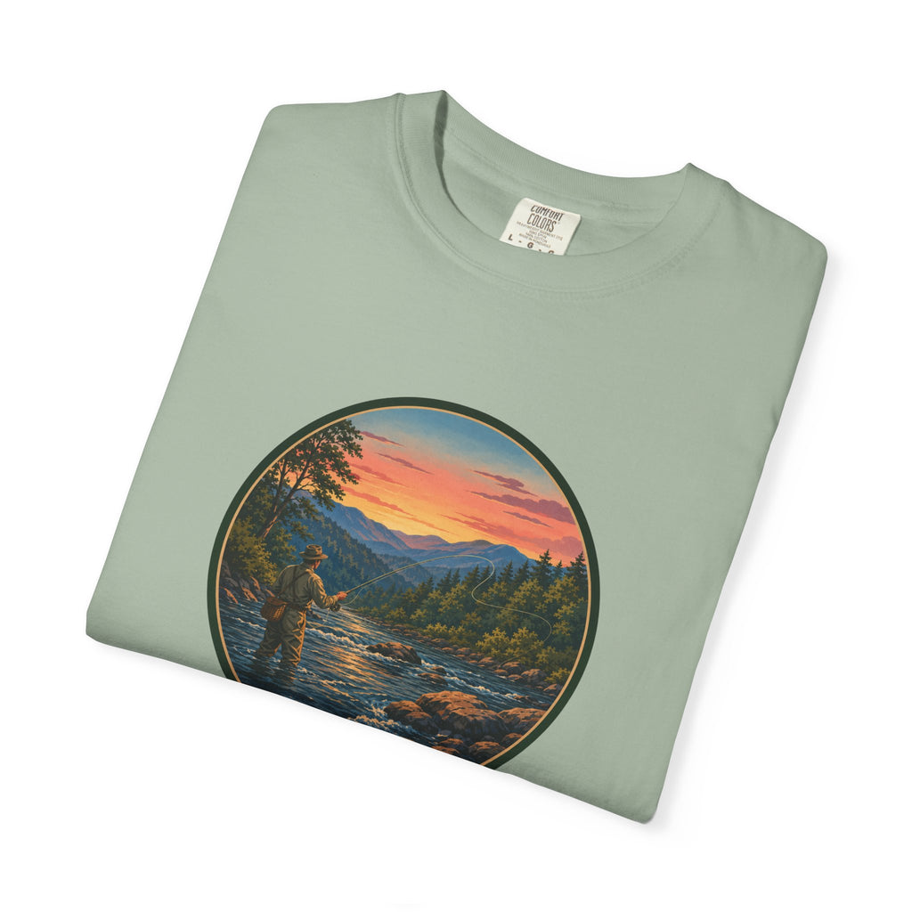 Sunset River Fly Fishing T-Shirt