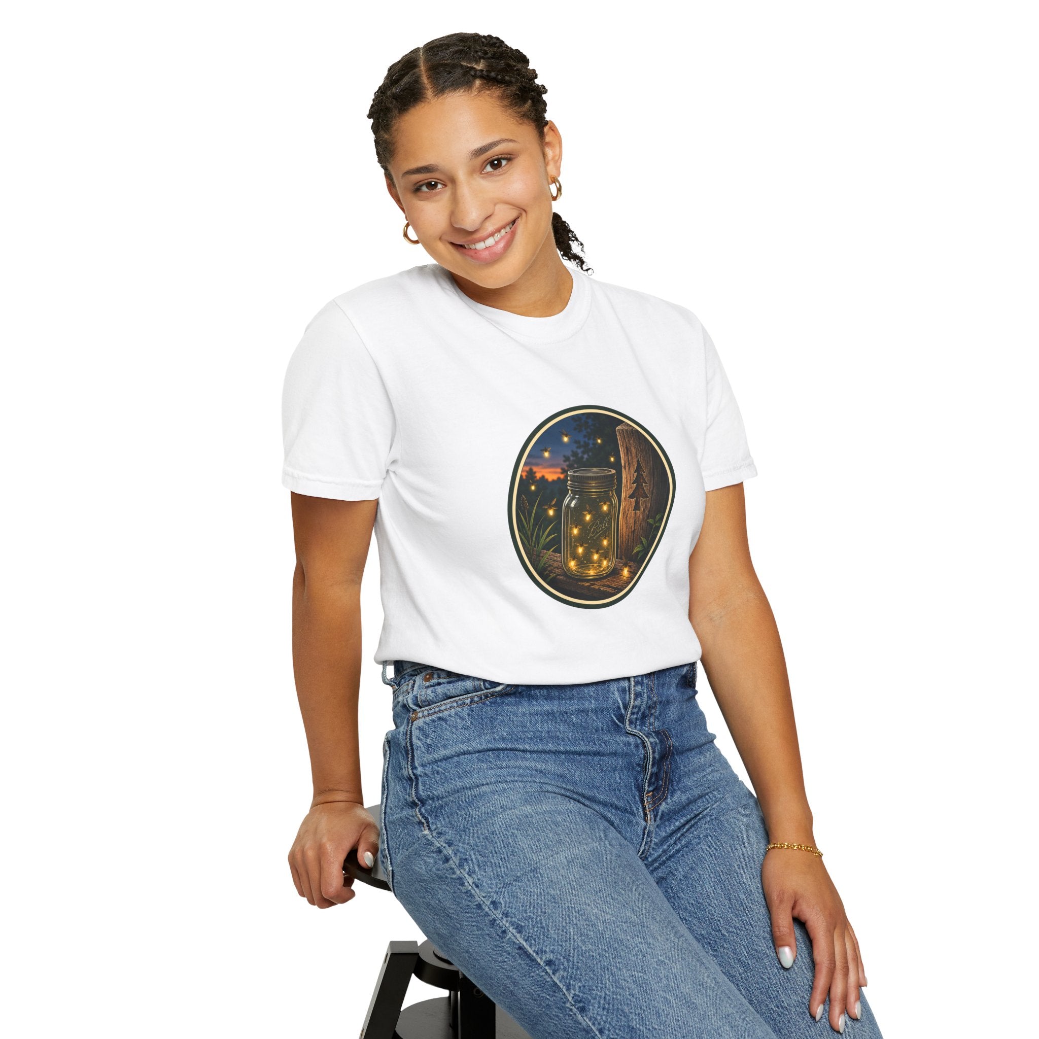 Firefly Jar Nightscape T-Shirt