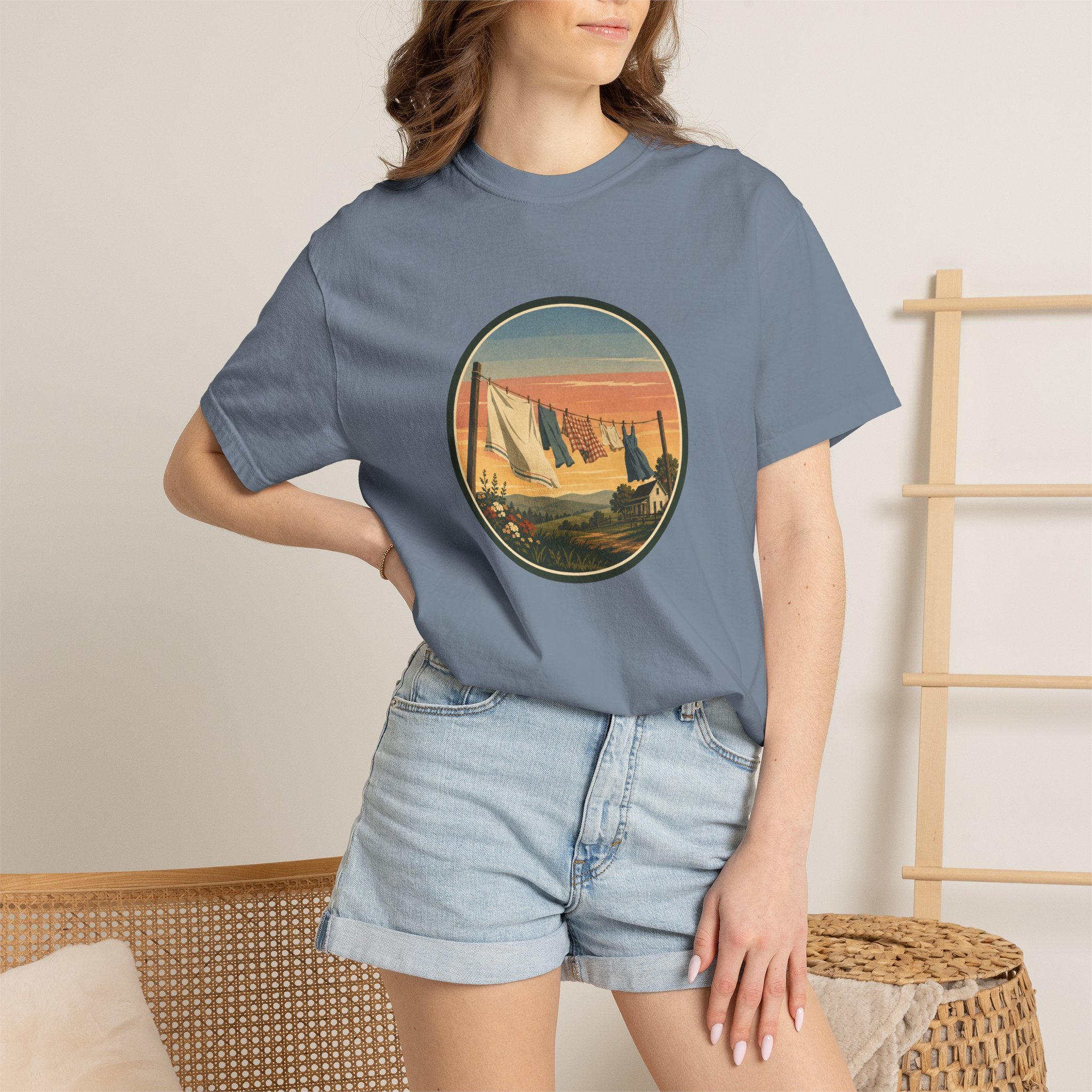 Vintage Laundry Day T-Shirt