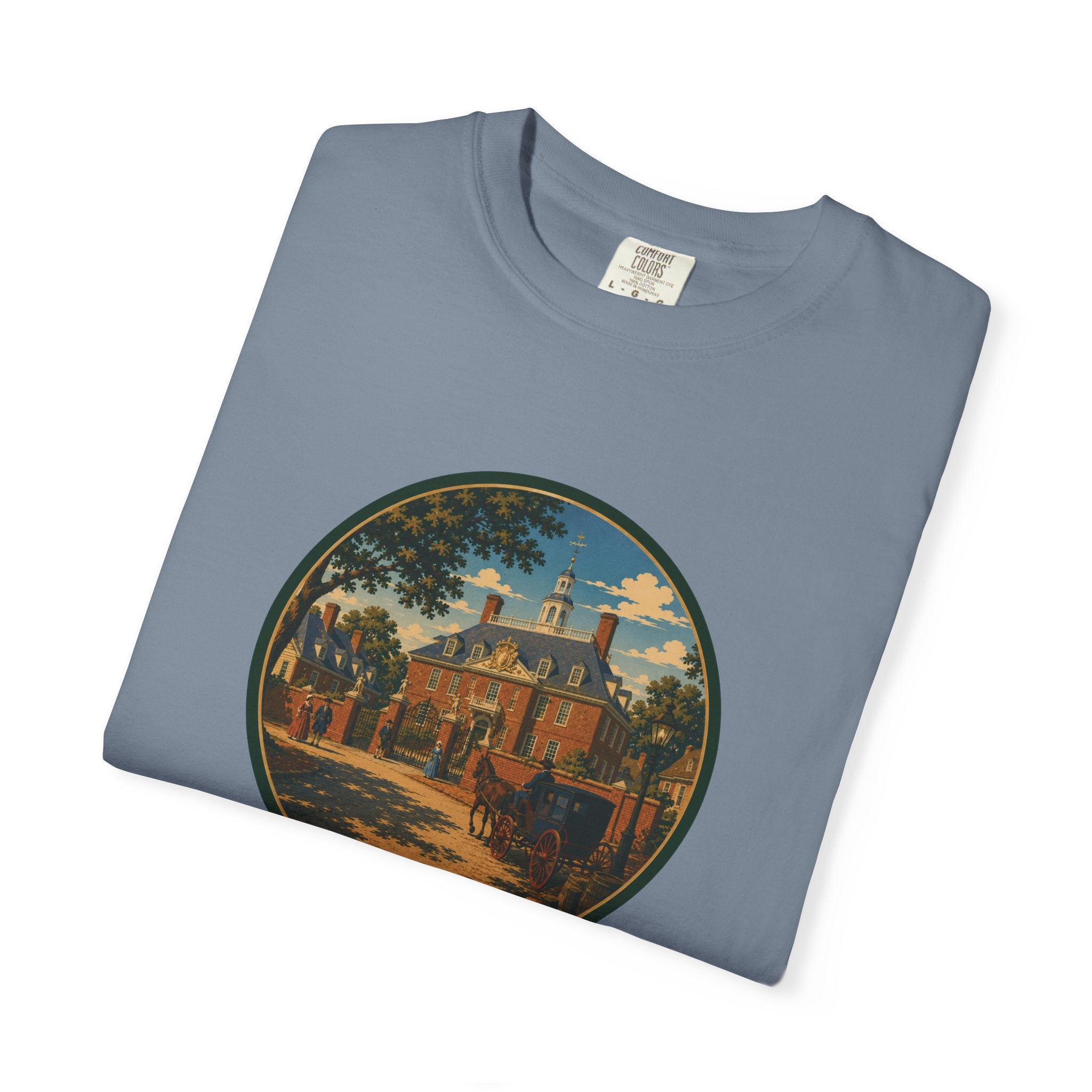 Historic Estate Circle T-Shirt — Colonial Landmark Tee