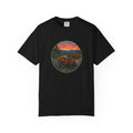 Beaver Sunset T-Shirt — Mountain Lake Wildlife Graphic Tee