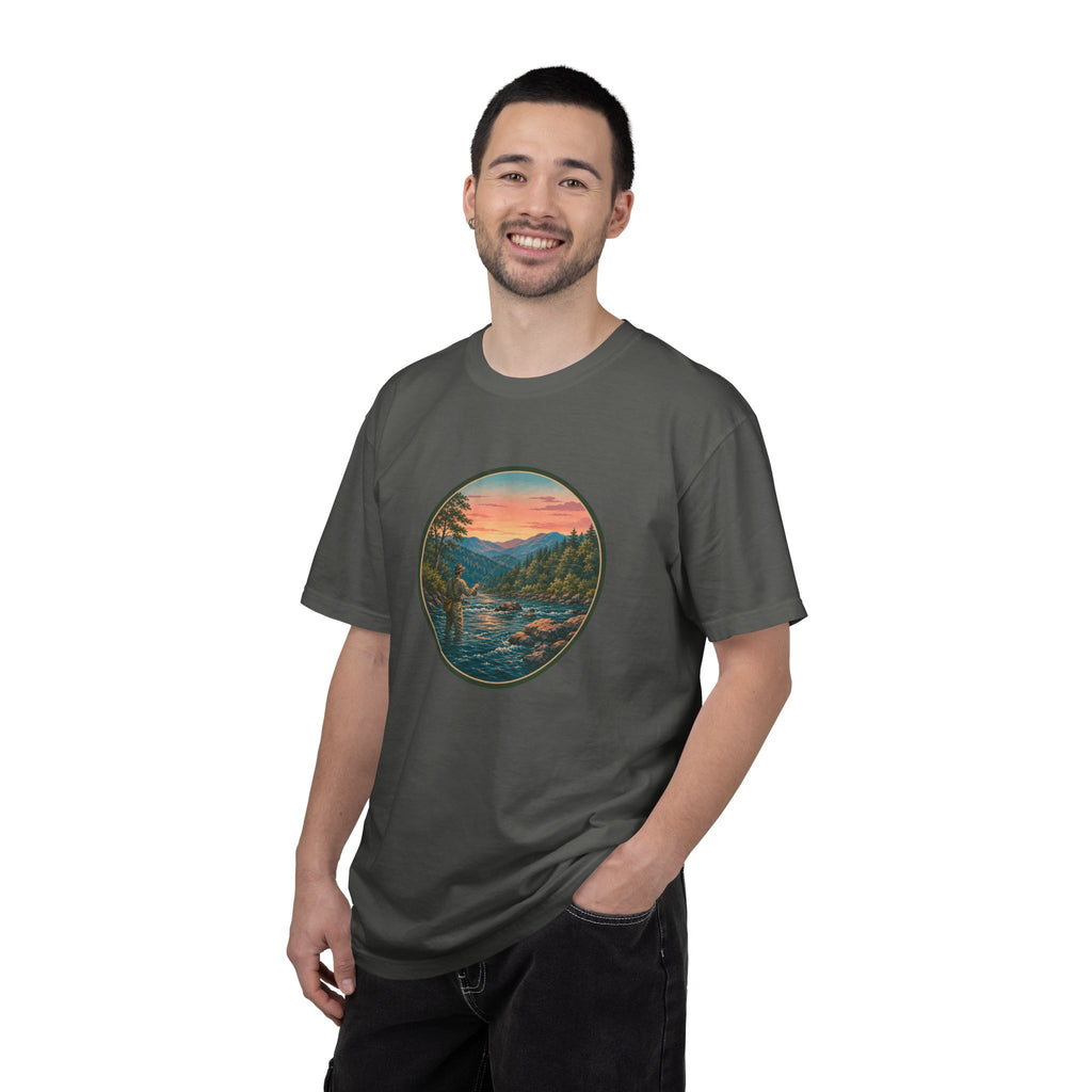 Sunset River Fly Fishing T-Shirt