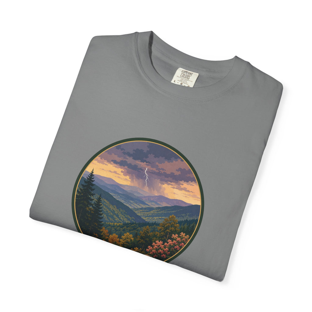 Scenic Blue Ridge Mountain Thunderstorm T-Shirt