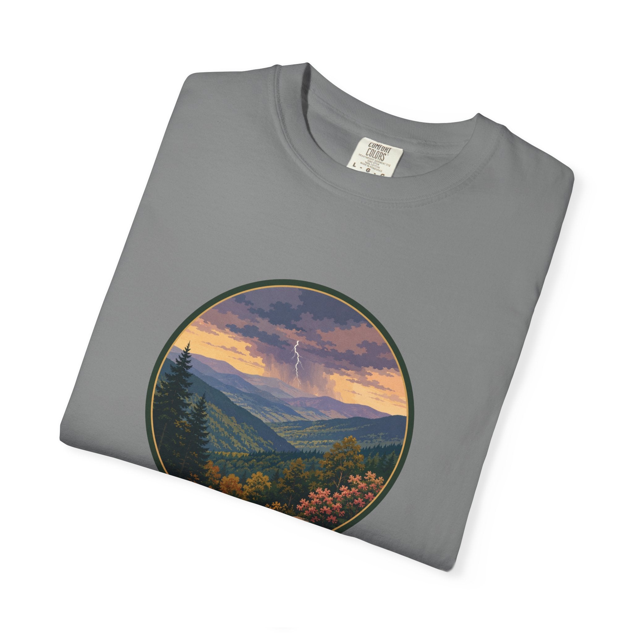 Scenic Blue Ridge Mountain Thunderstorm T-Shirt