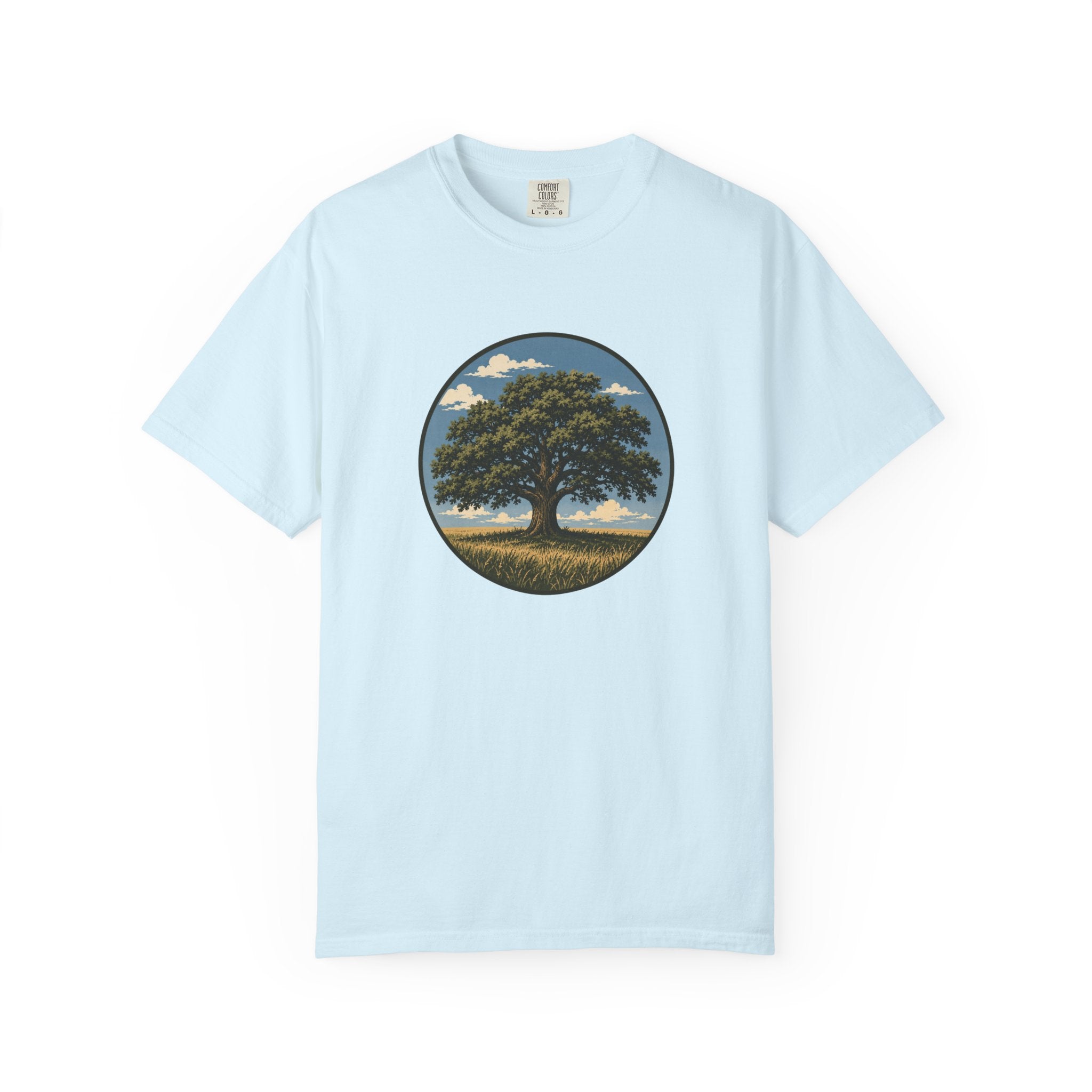 Tree of Life T-Shirt — Vintage Oak Landscape Graphic Tee