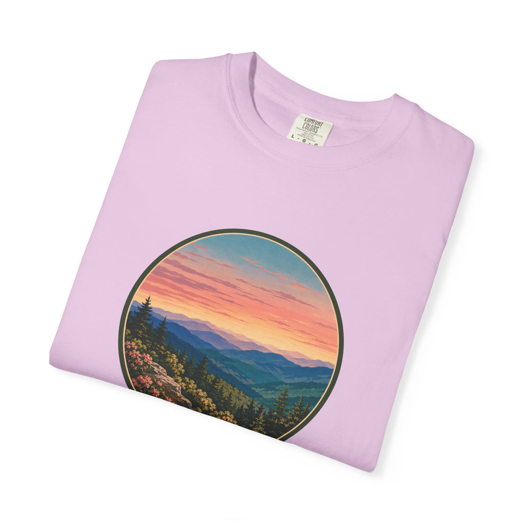 Sunset Mountain Landscape T-Shirt