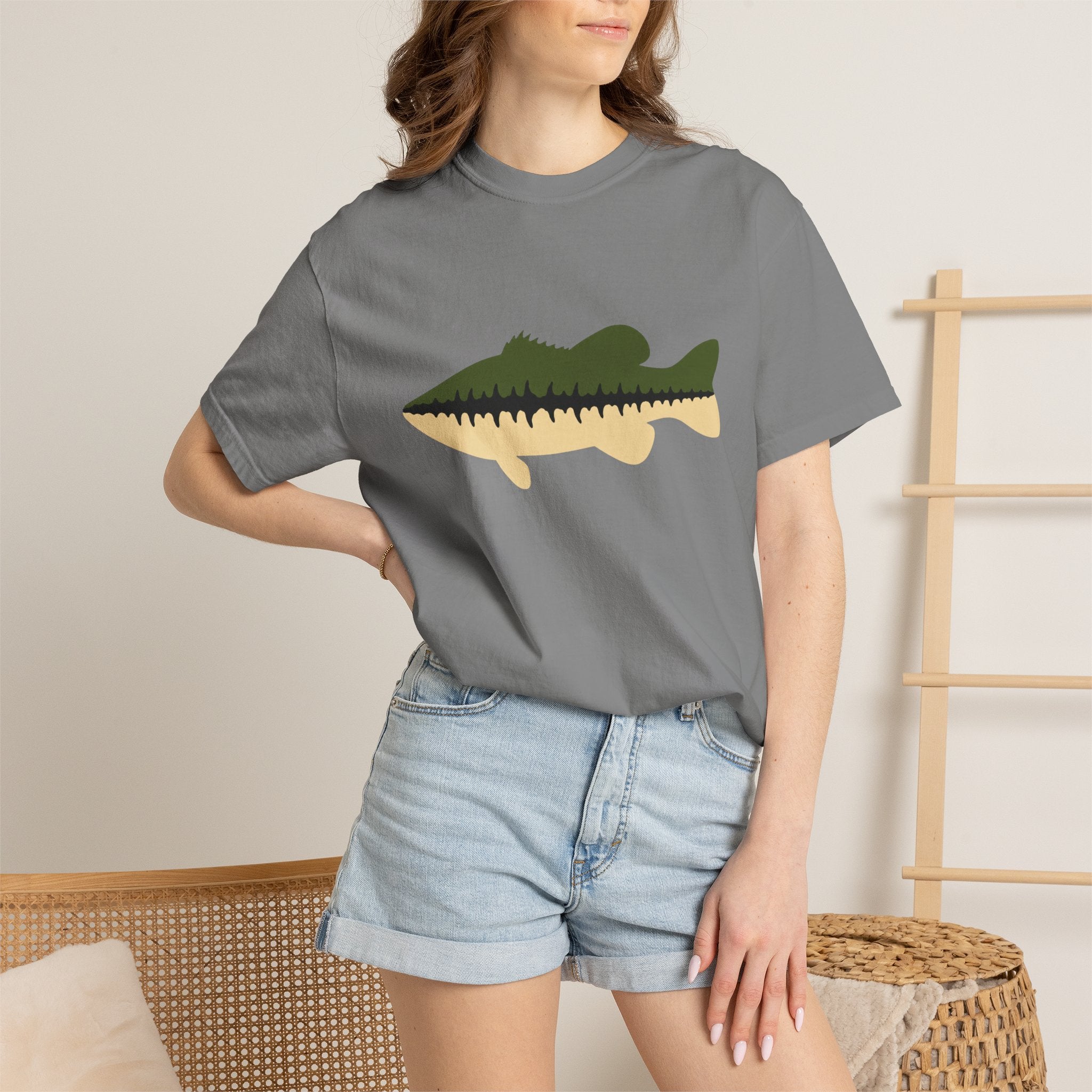 Retro Largemouth Bass