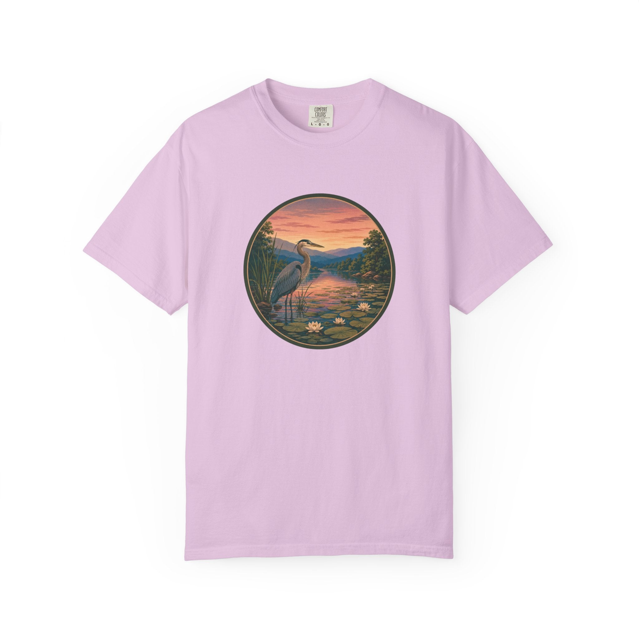 Heron Sunset T-Shirt