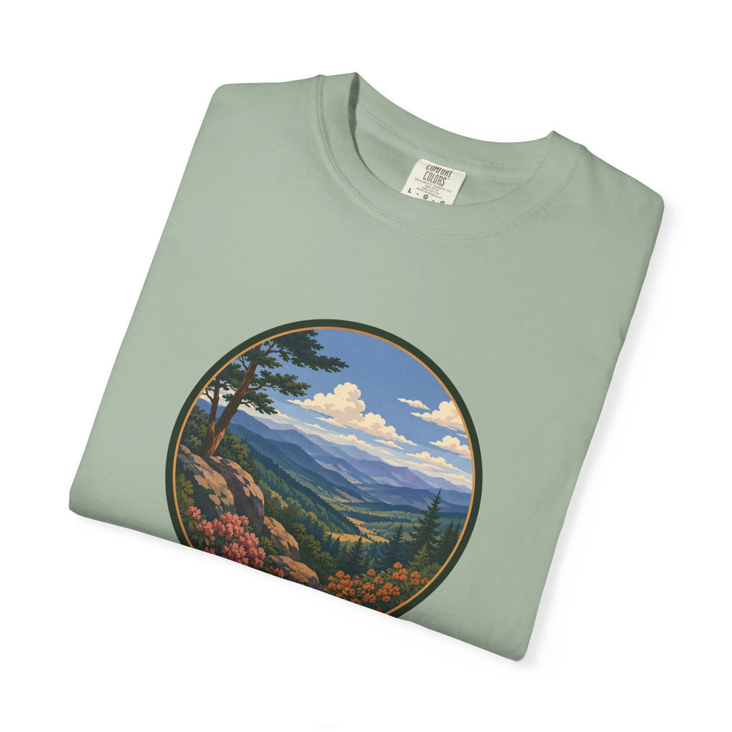 Beautiful Blue Ridge Mountain T-Shirt — Scenic Mountain Landscape Graphic Tee