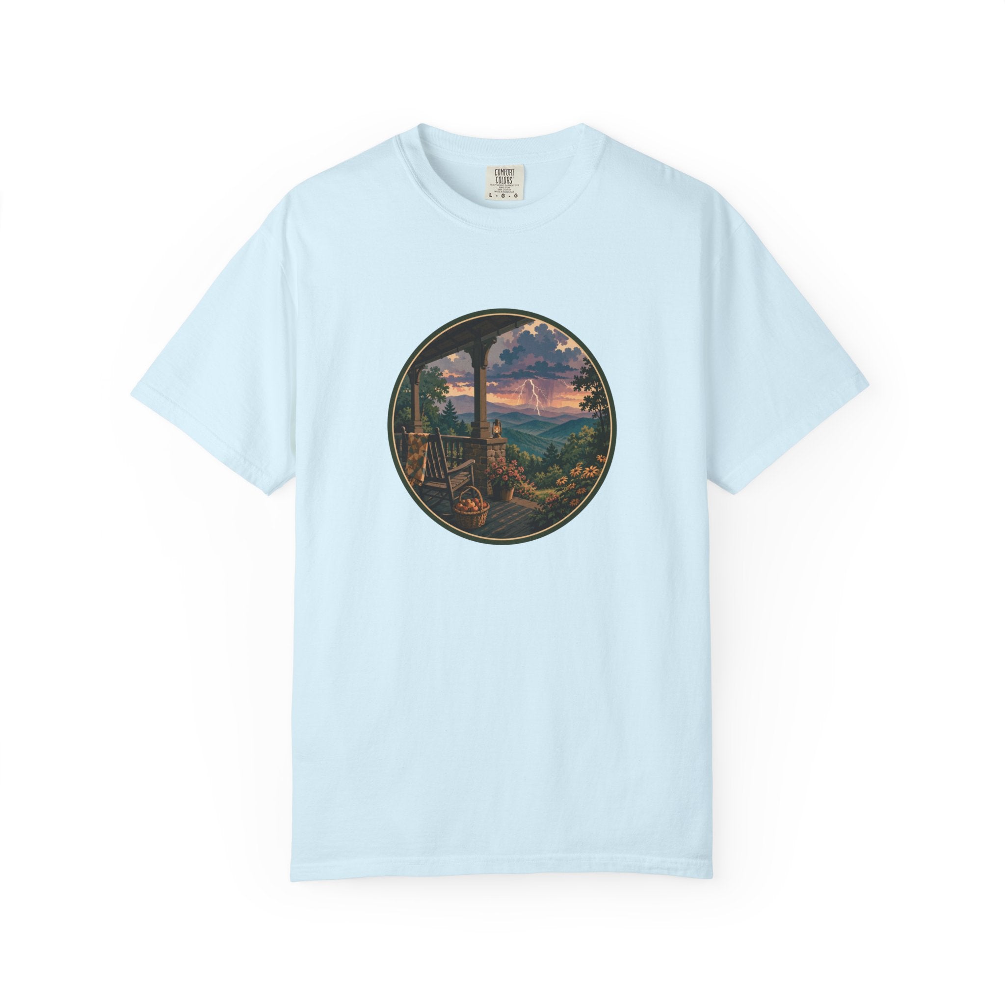 Scenic Mountain Storm T-Shirt