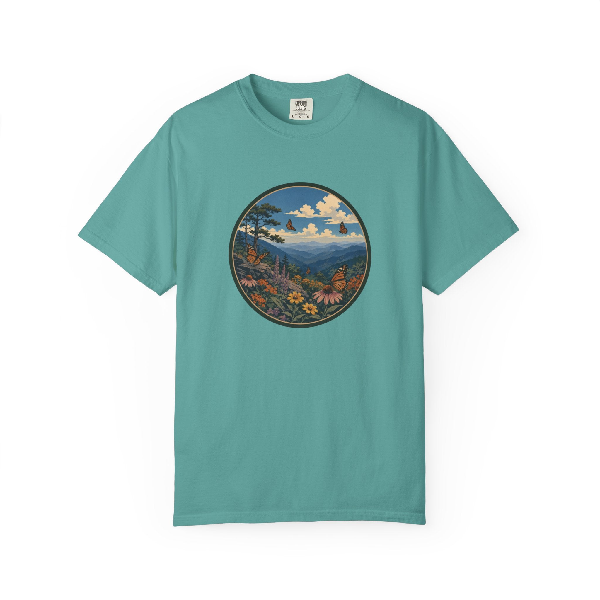 Scenic Butterfly Mountain T-Shirt