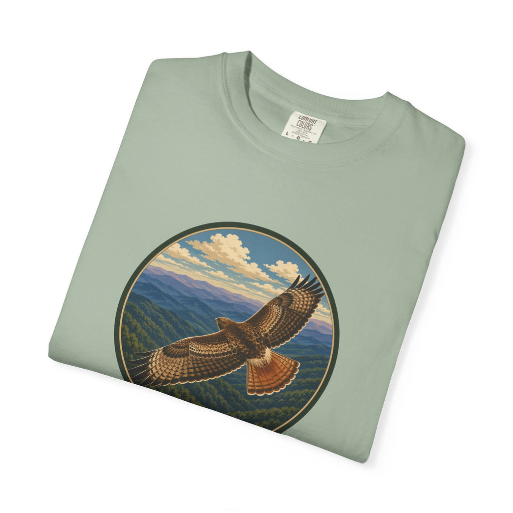 Soaring Hawk T-Shirt — Mountain Flight Graphic Tee
