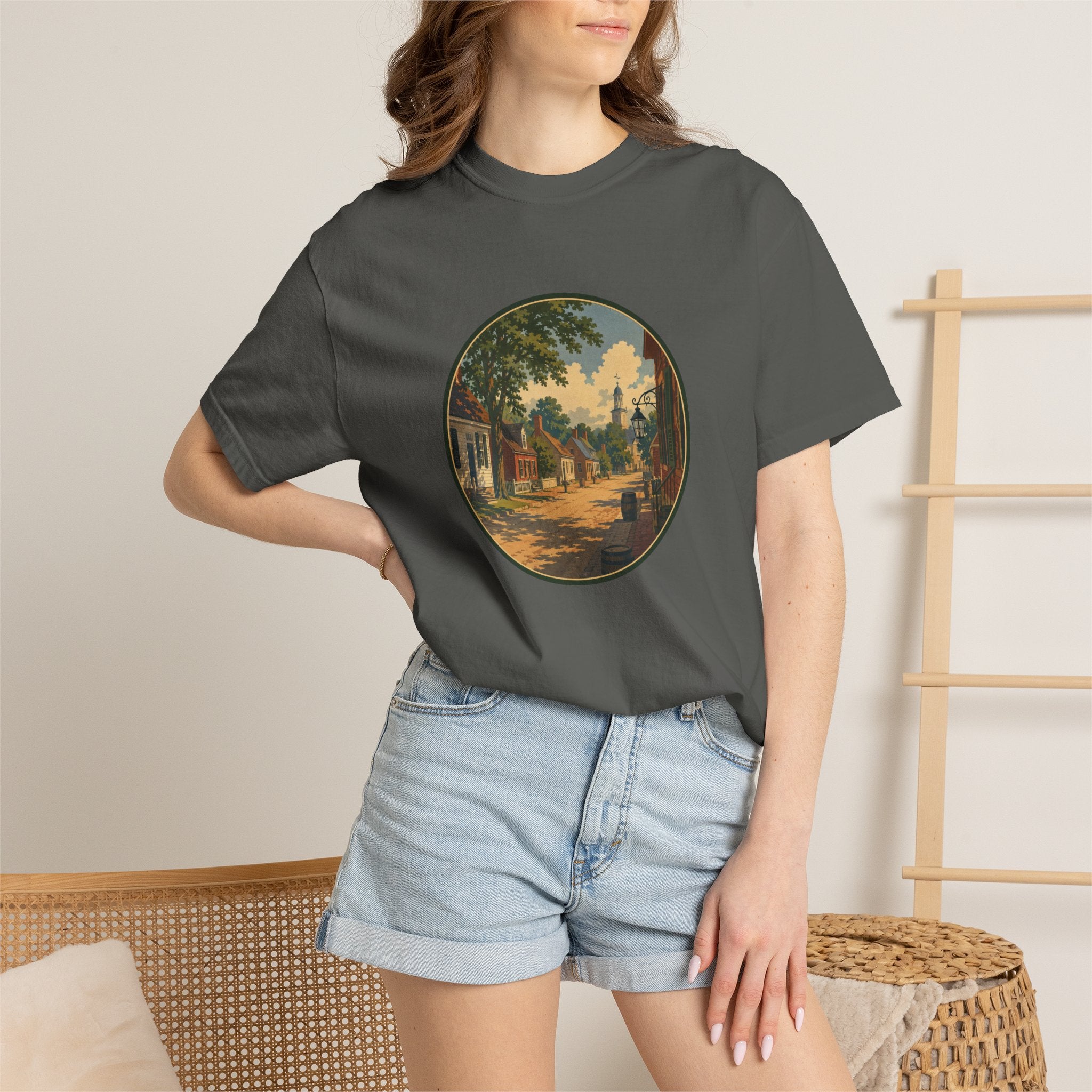 Colonial Street Scene T-Shirt