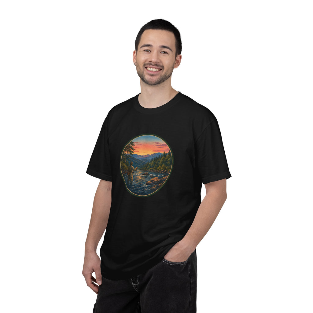 Sunset River Fly Fishing T-Shirt