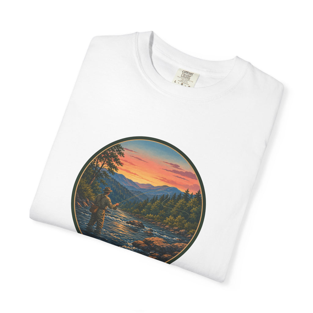 Sunset River Fly Fishing T-Shirt