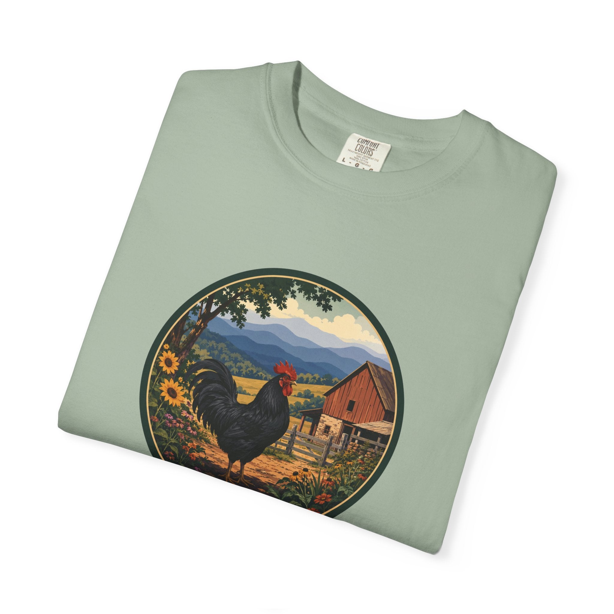 Rooster Farm Circle T-Shirt