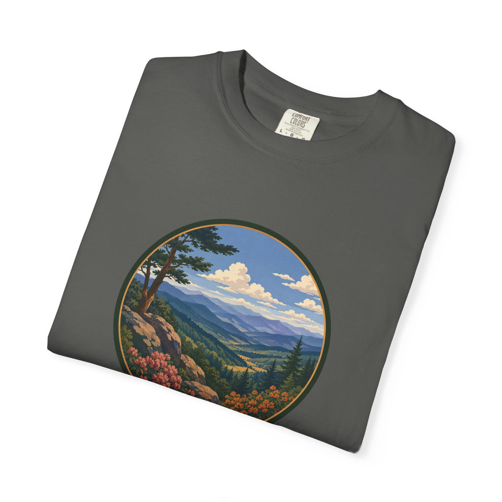 Beautiful Blue Ridge Mountain T-Shirt — Scenic Mountain Landscape Graphic Tee