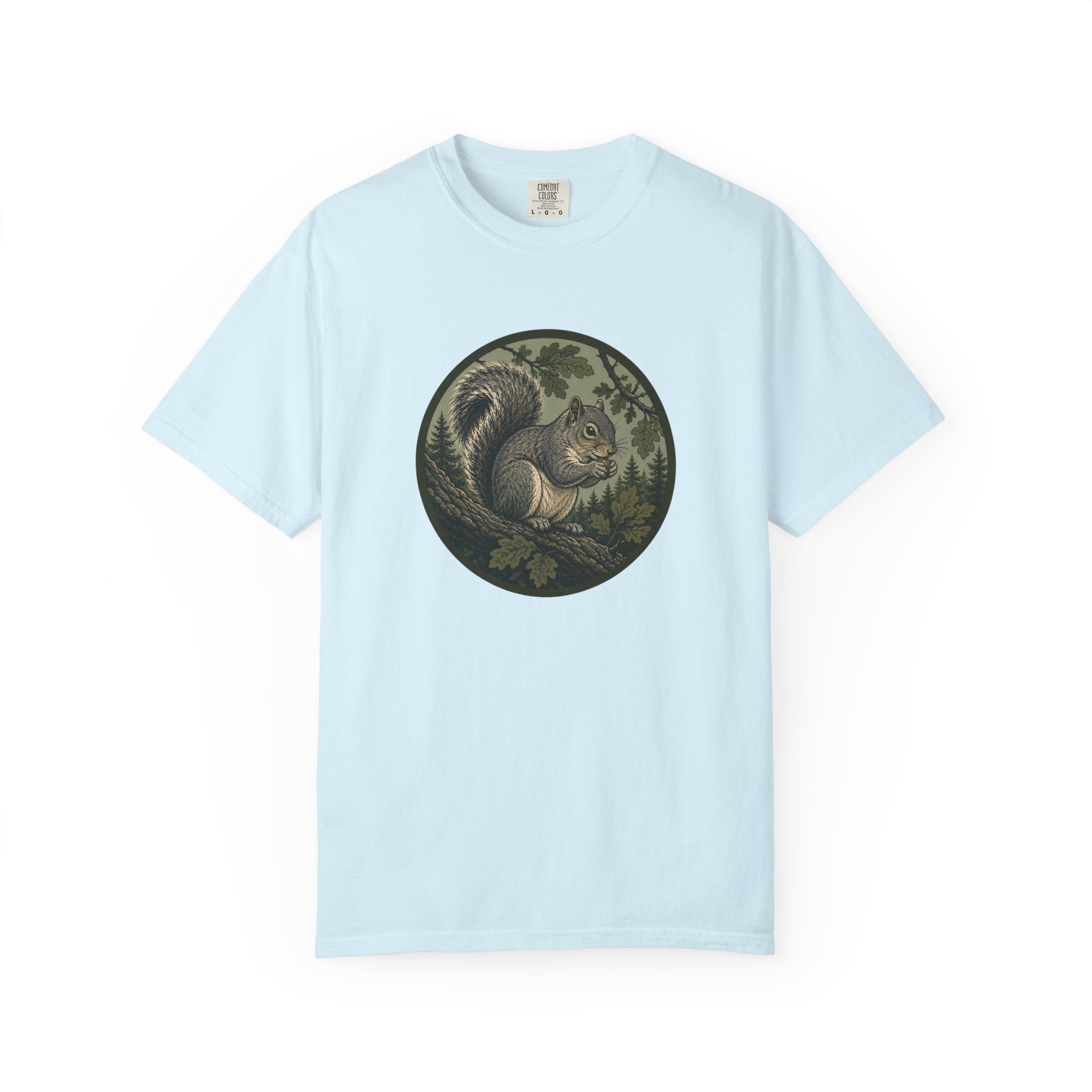 Squirrel Circle Graphic T-Shirt