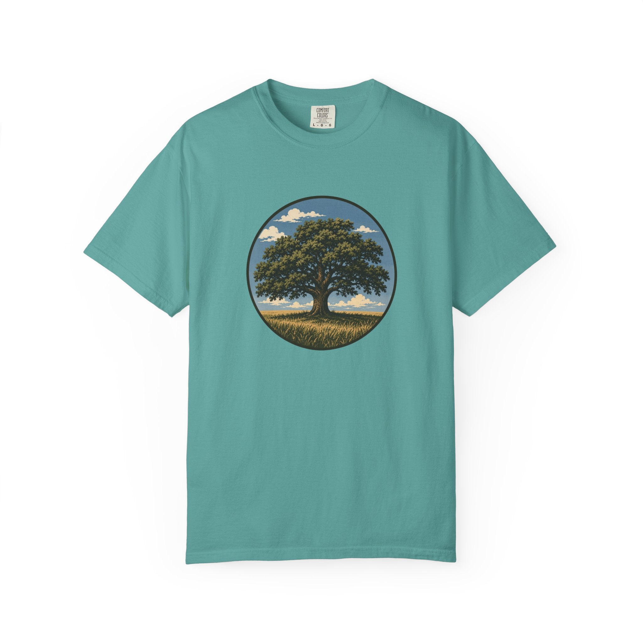 Tree of Life T-Shirt — Vintage Oak Landscape Graphic Tee