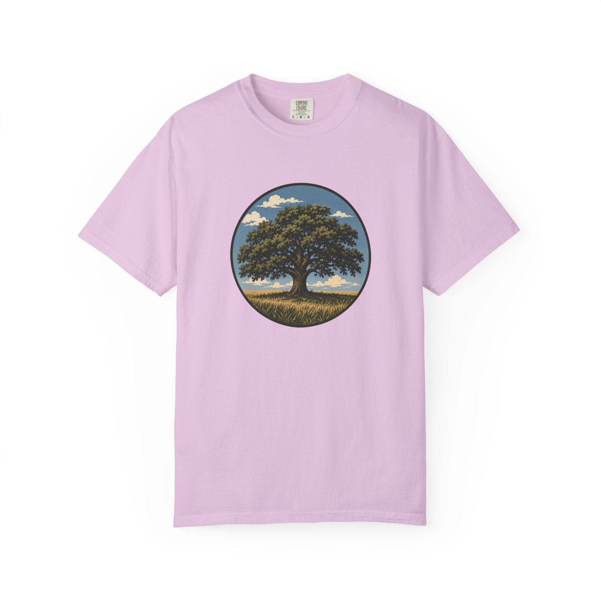 Tree of Life T-Shirt — Vintage Oak Landscape Graphic Tee