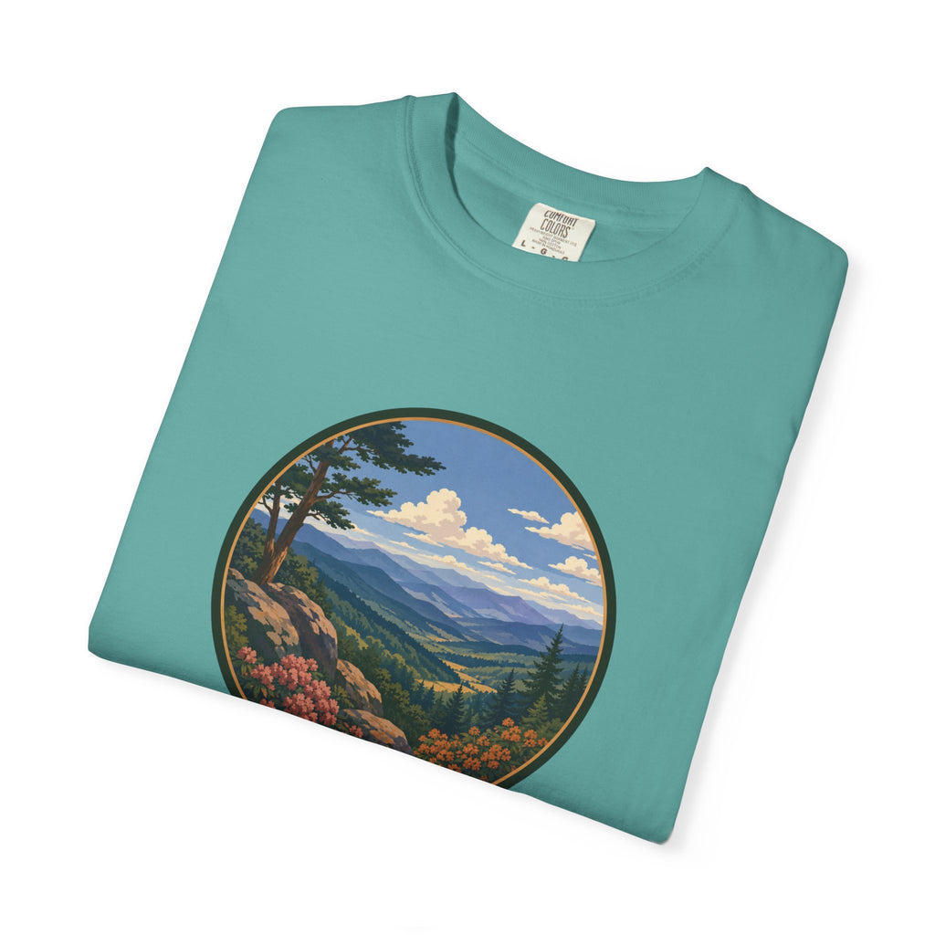 Beautiful Blue Ridge Mountain T-Shirt — Scenic Mountain Landscape Graphic Tee