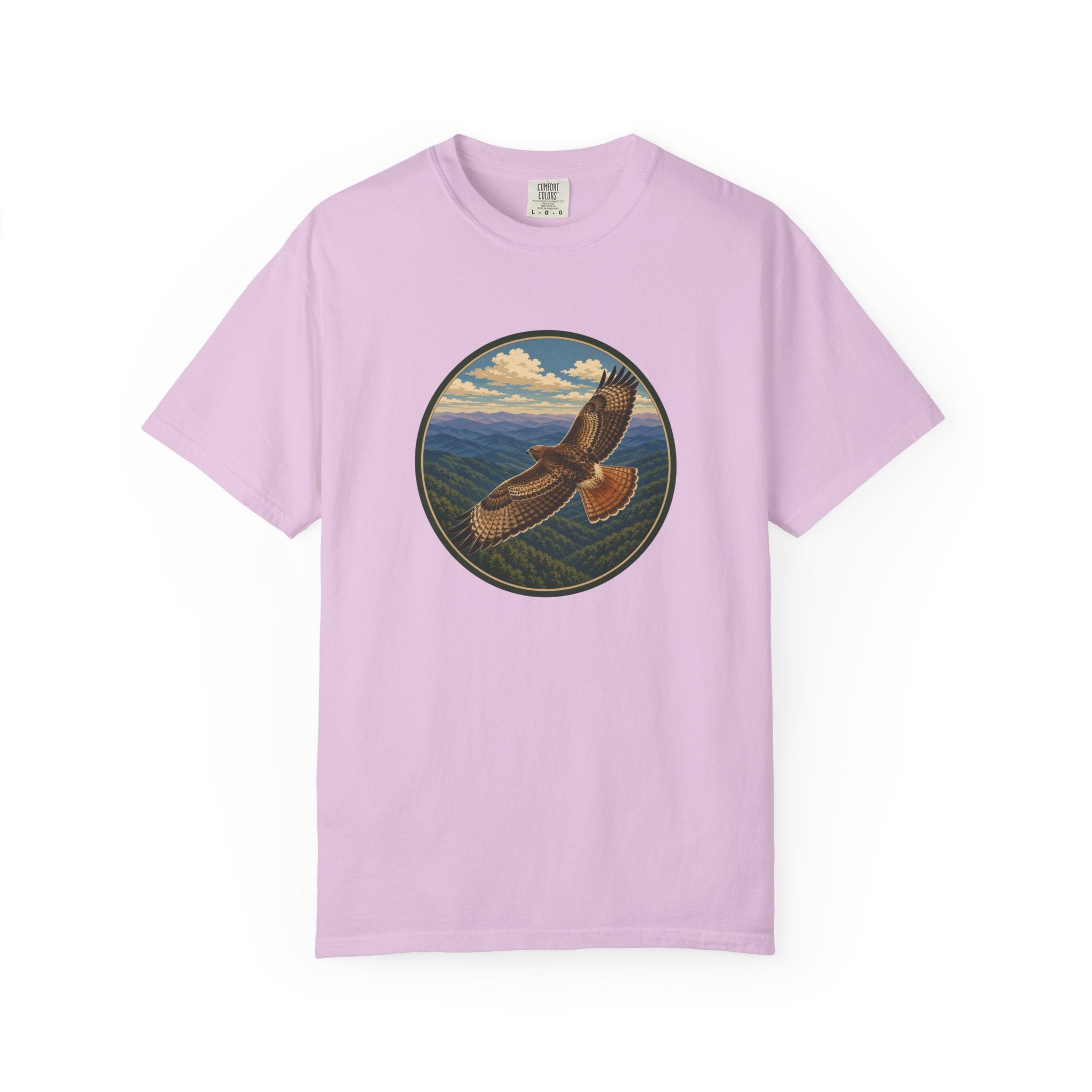 Soaring Hawk T-Shirt — Mountain Flight Graphic Tee