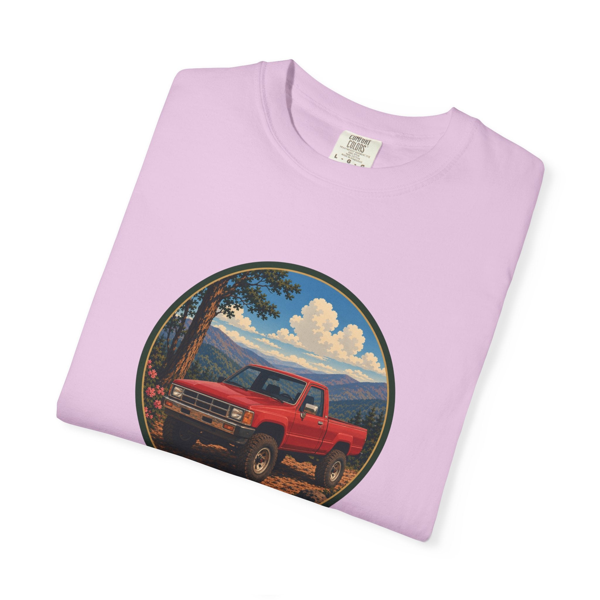 Adventure Truck T-Shirt — Vintage Red 4x4 Off-Road Graphic Tee